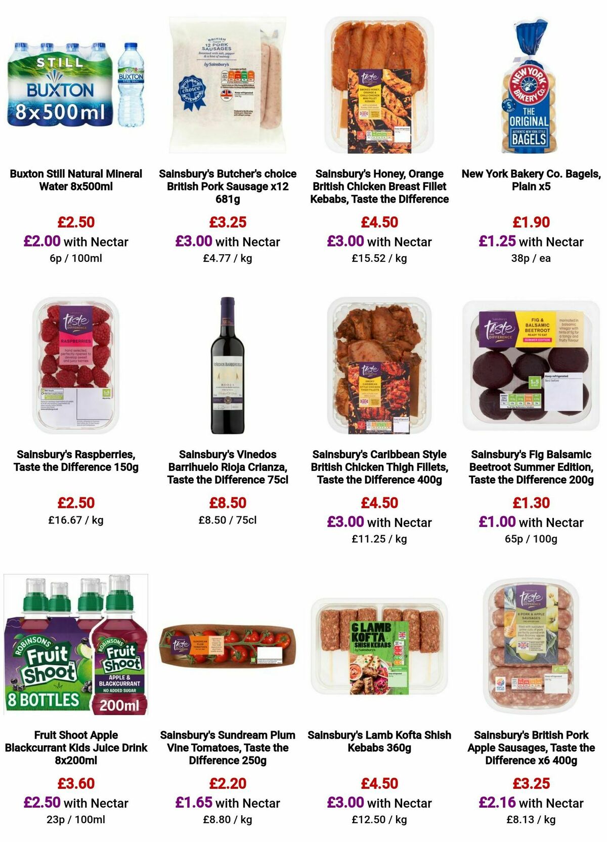 Sainsbury's Offers from 30 August