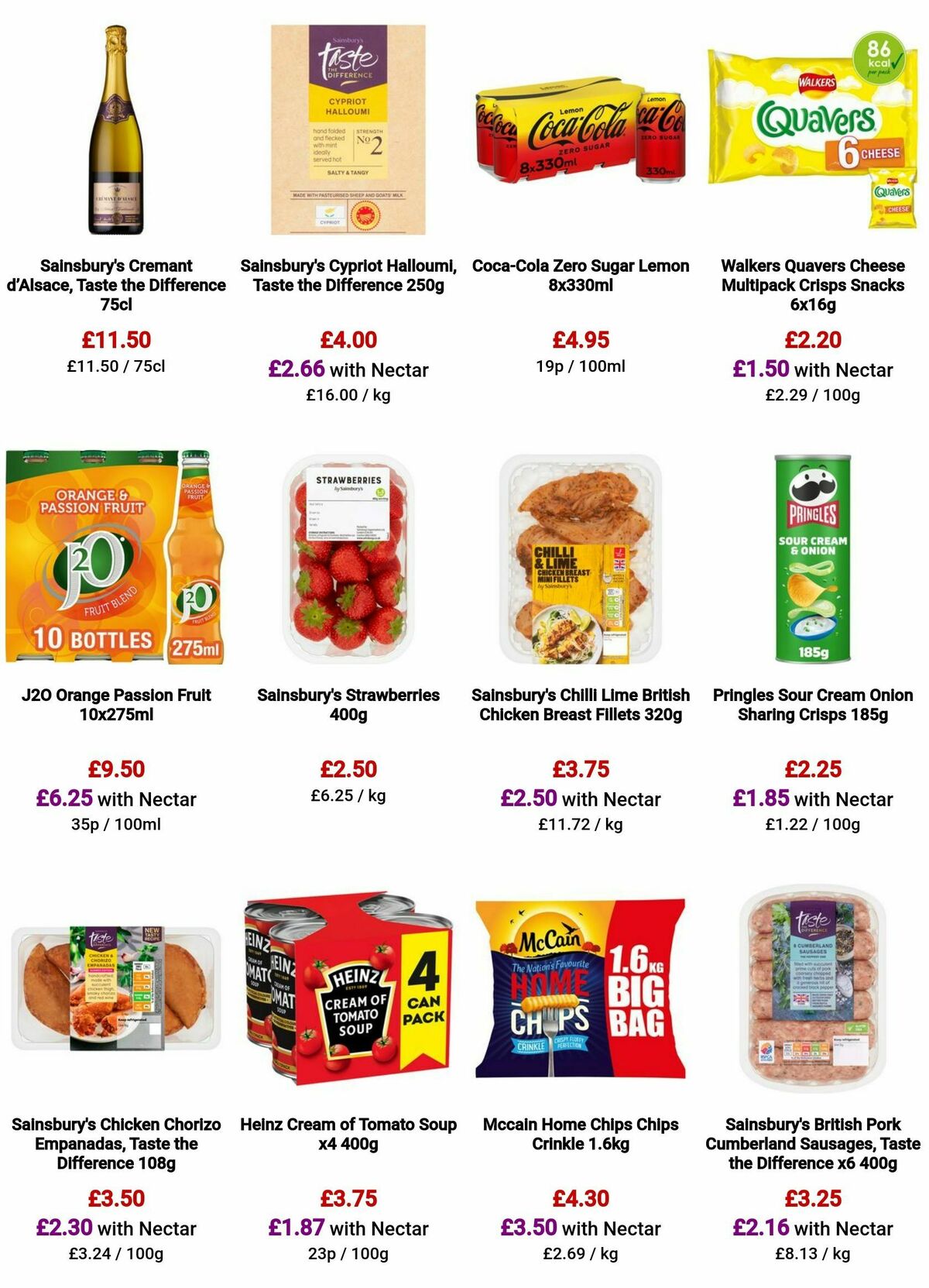 Sainsbury's Offers from 30 August