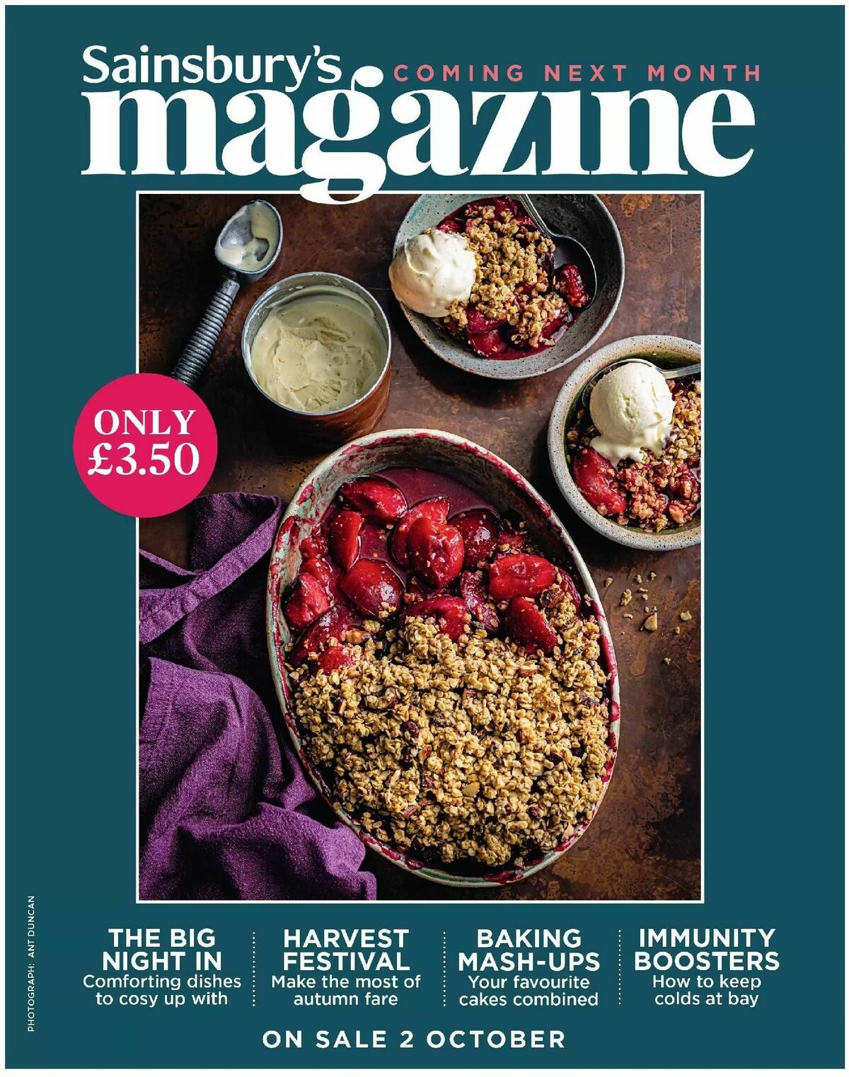 Sainsbury's Magazine September Offers from 2 September