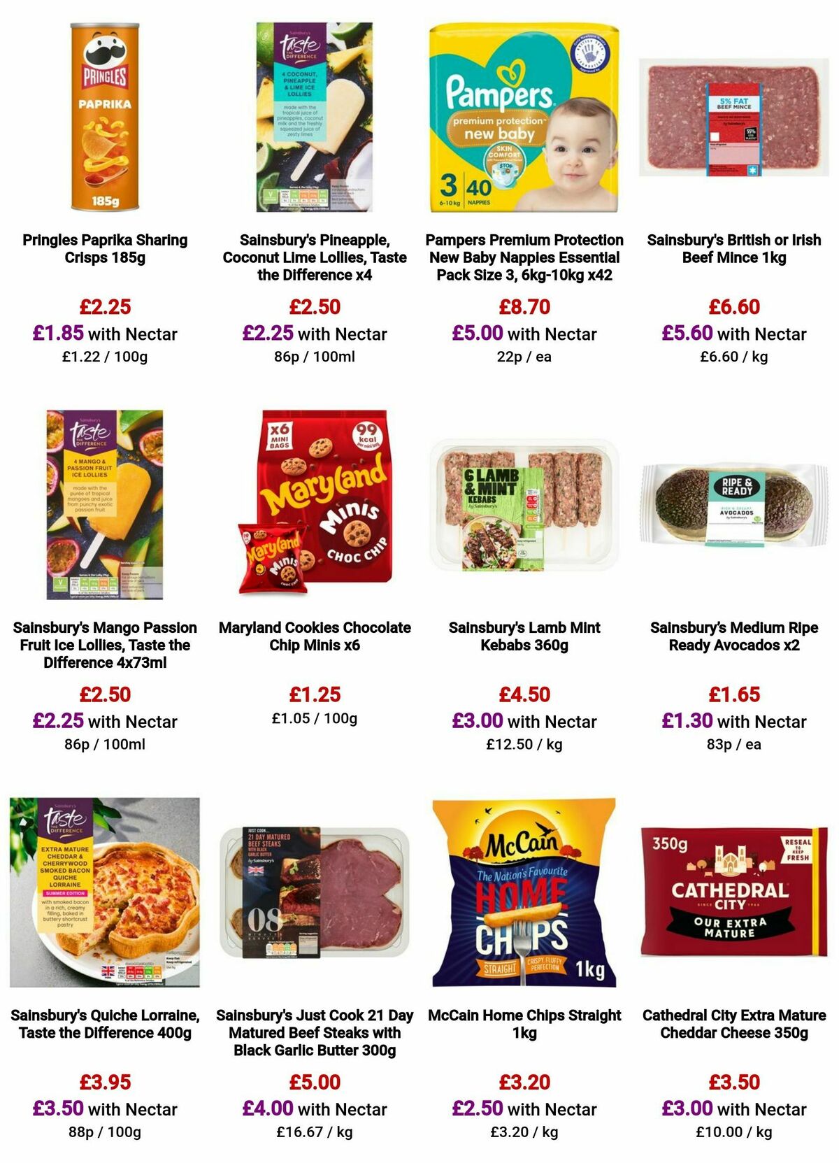 Sainsbury's Offers from 6 September