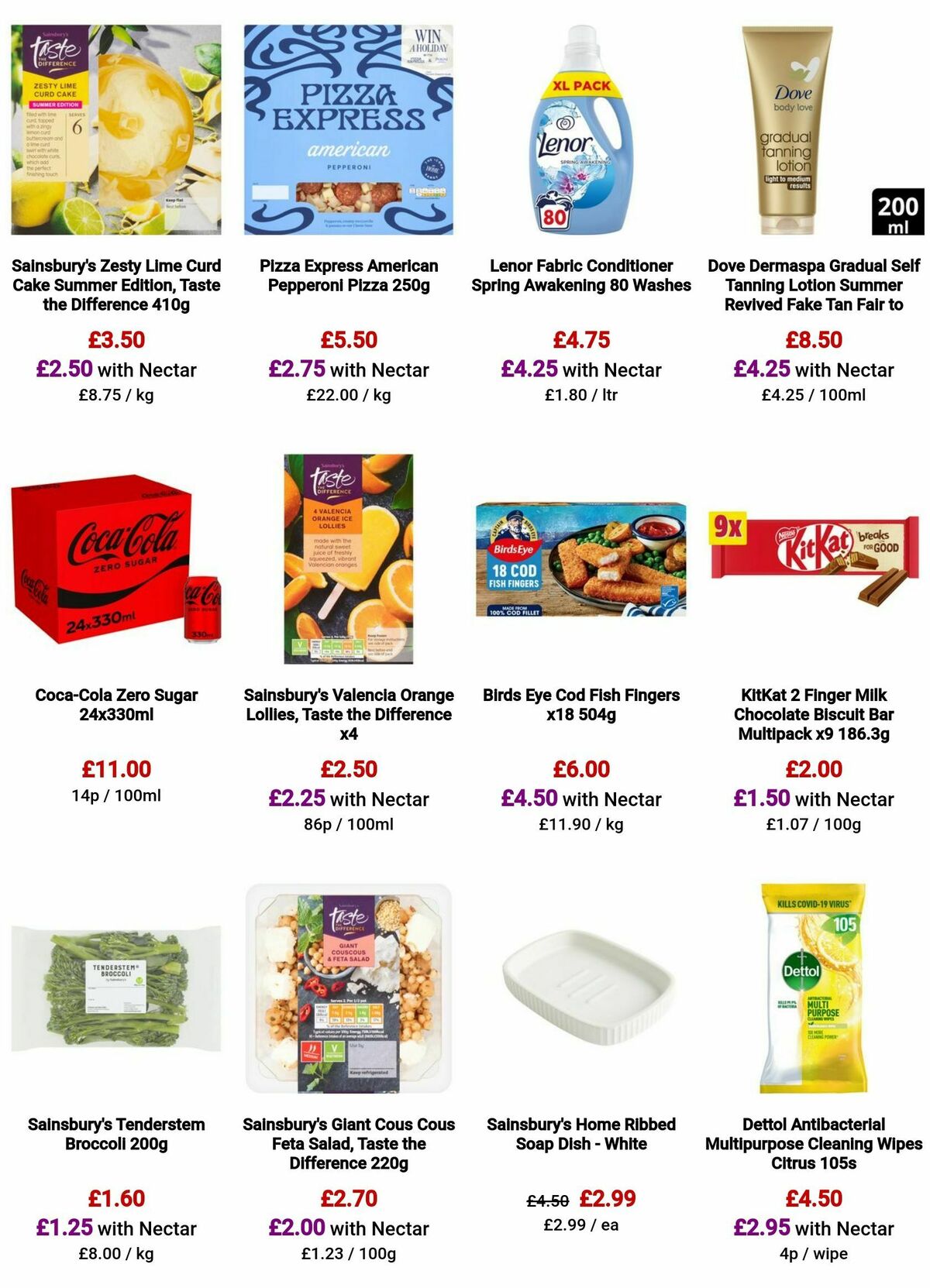 Sainsbury's Offers from 13 September