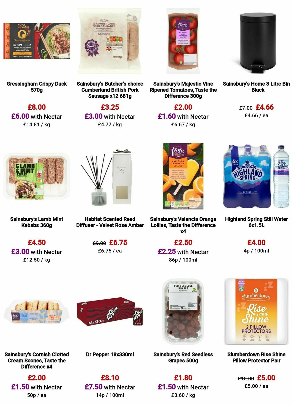 Sainsbury's Offers from 20 September