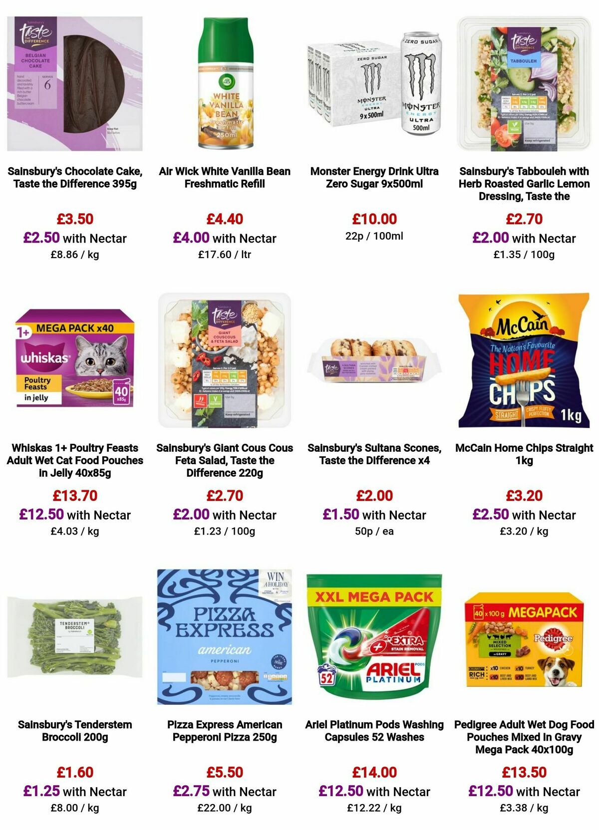 Sainsbury's Offers from 20 September