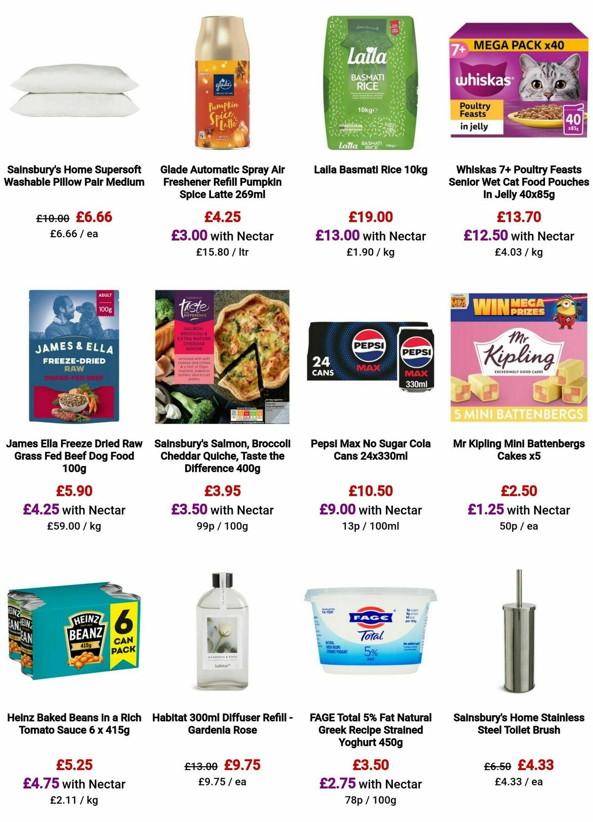 Sainsbury's Offers from 20 September