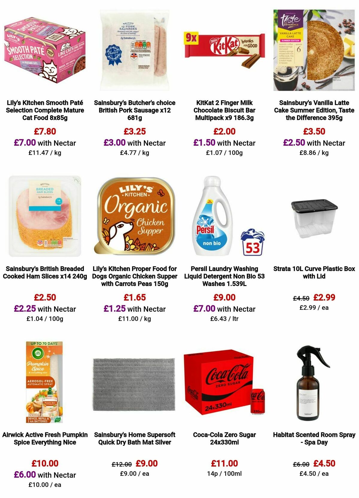 Sainsbury's Offers from 27 September