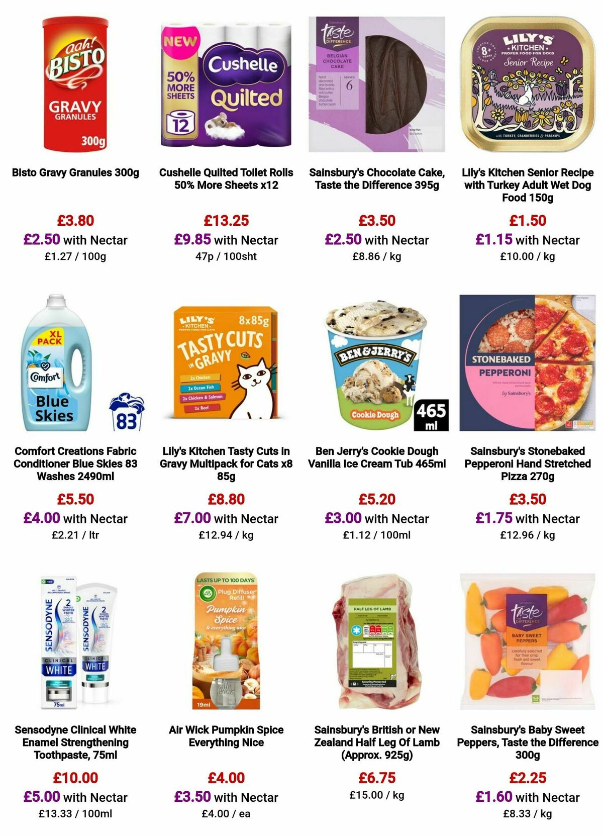 Sainsbury's Offers from 27 September