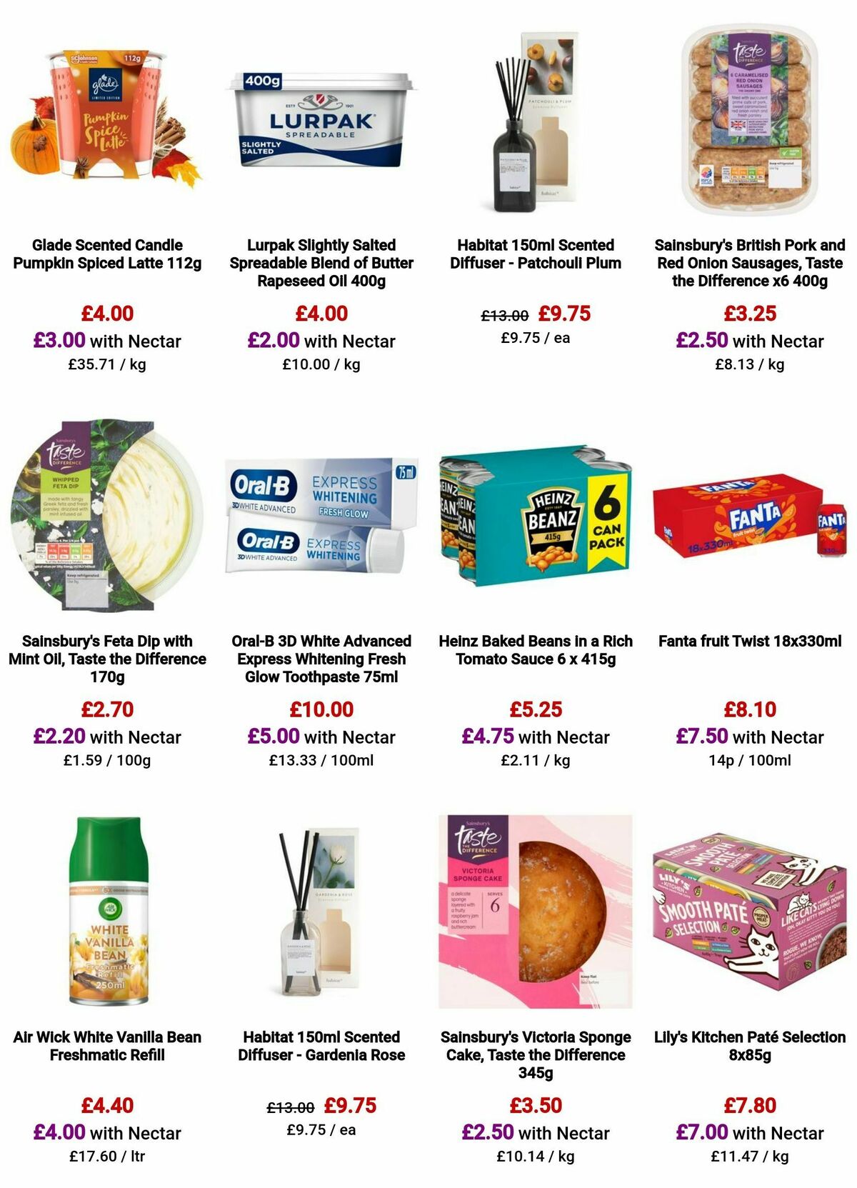 Sainsbury's Offers from 27 September