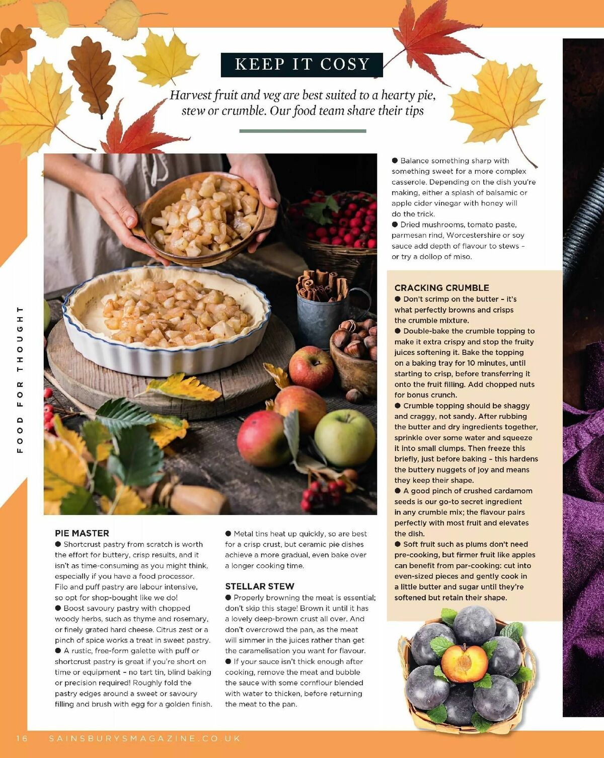 Sainsbury's Magazine October Offers from 1 October