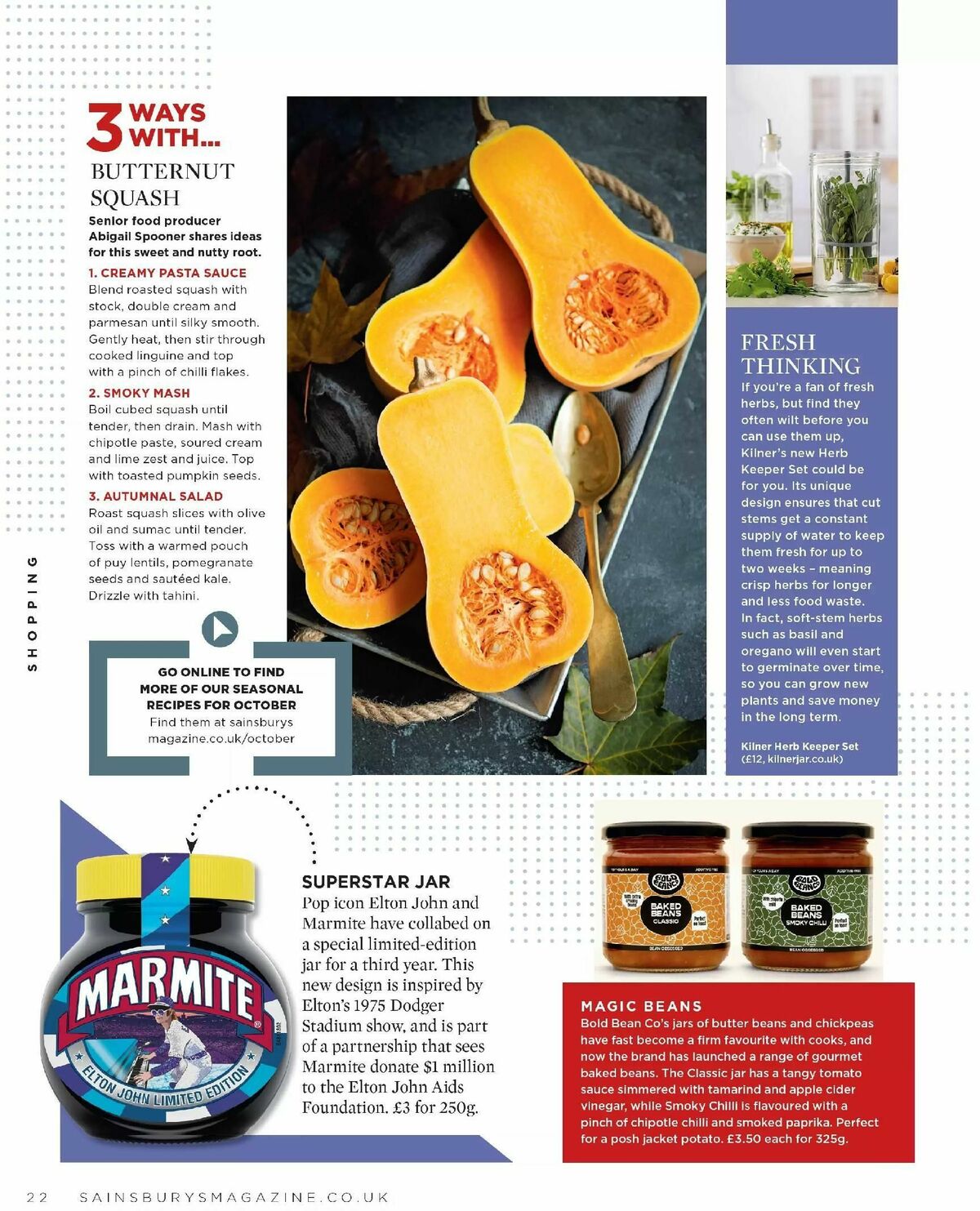 Sainsbury's Magazine October Offers from 1 October