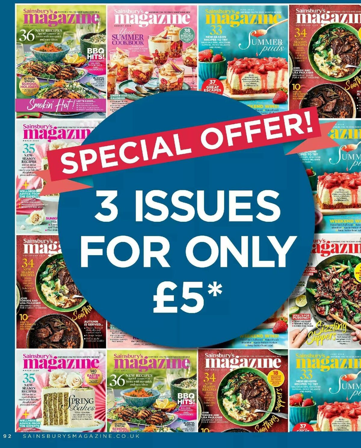 Sainsbury's Magazine October Offers from 1 October