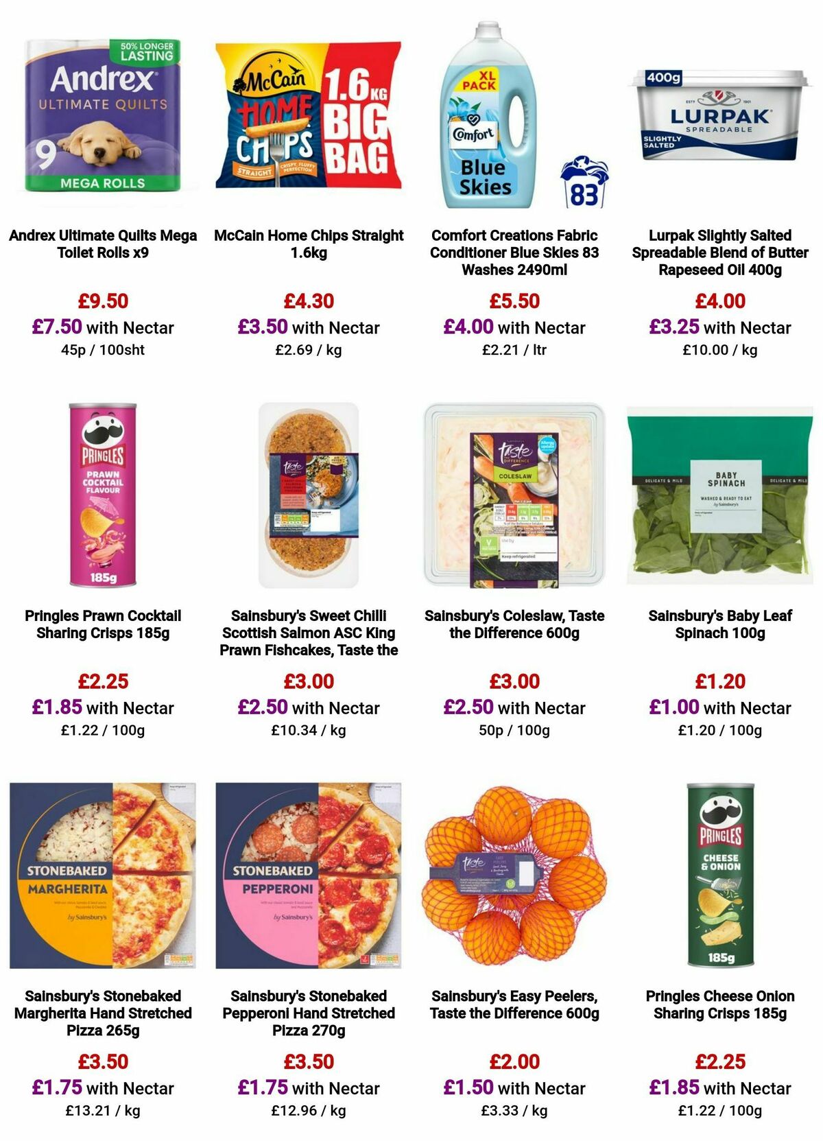 Sainsbury's Offers from 4 October