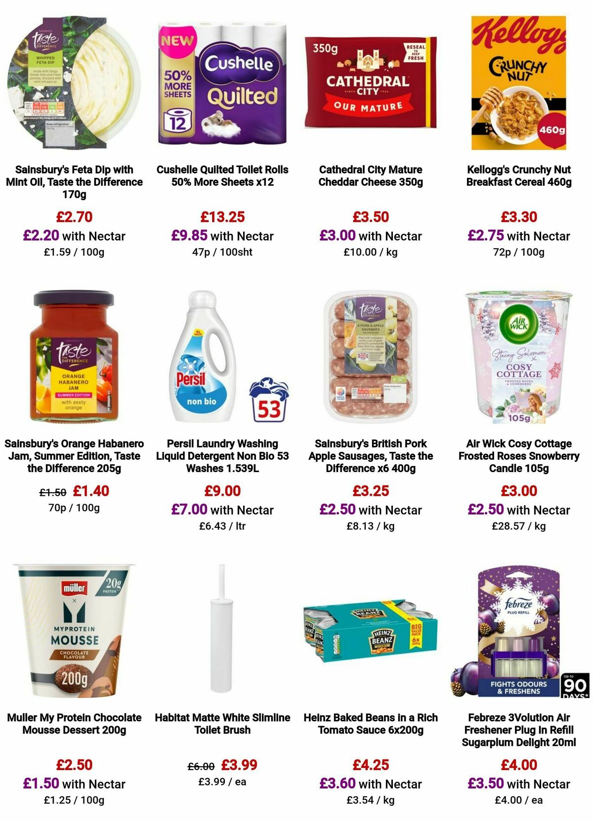 Sainsbury's Offers from 4 October