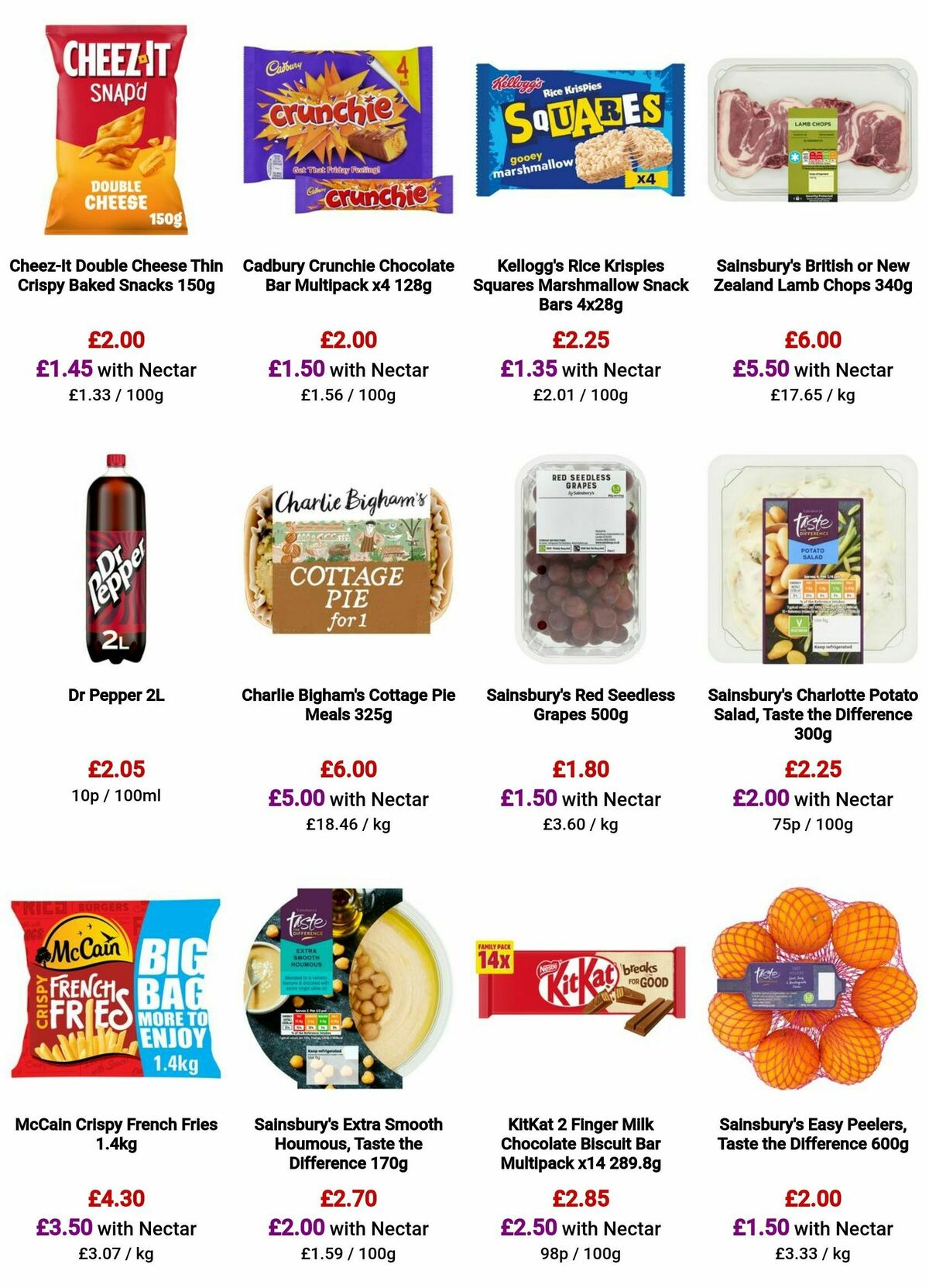 Sainsbury's Offers from 11 October