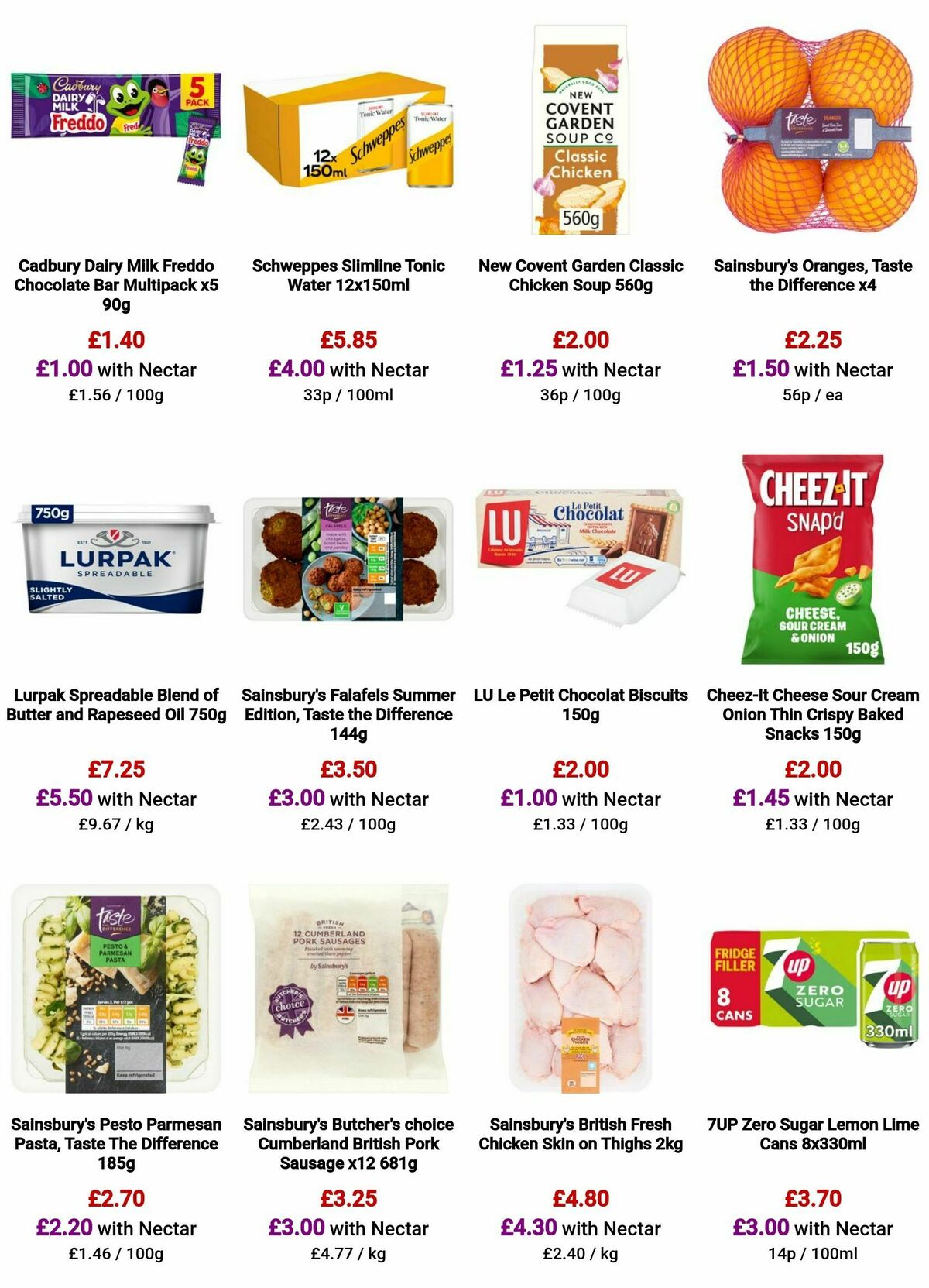 Sainsbury's Offers from 11 October