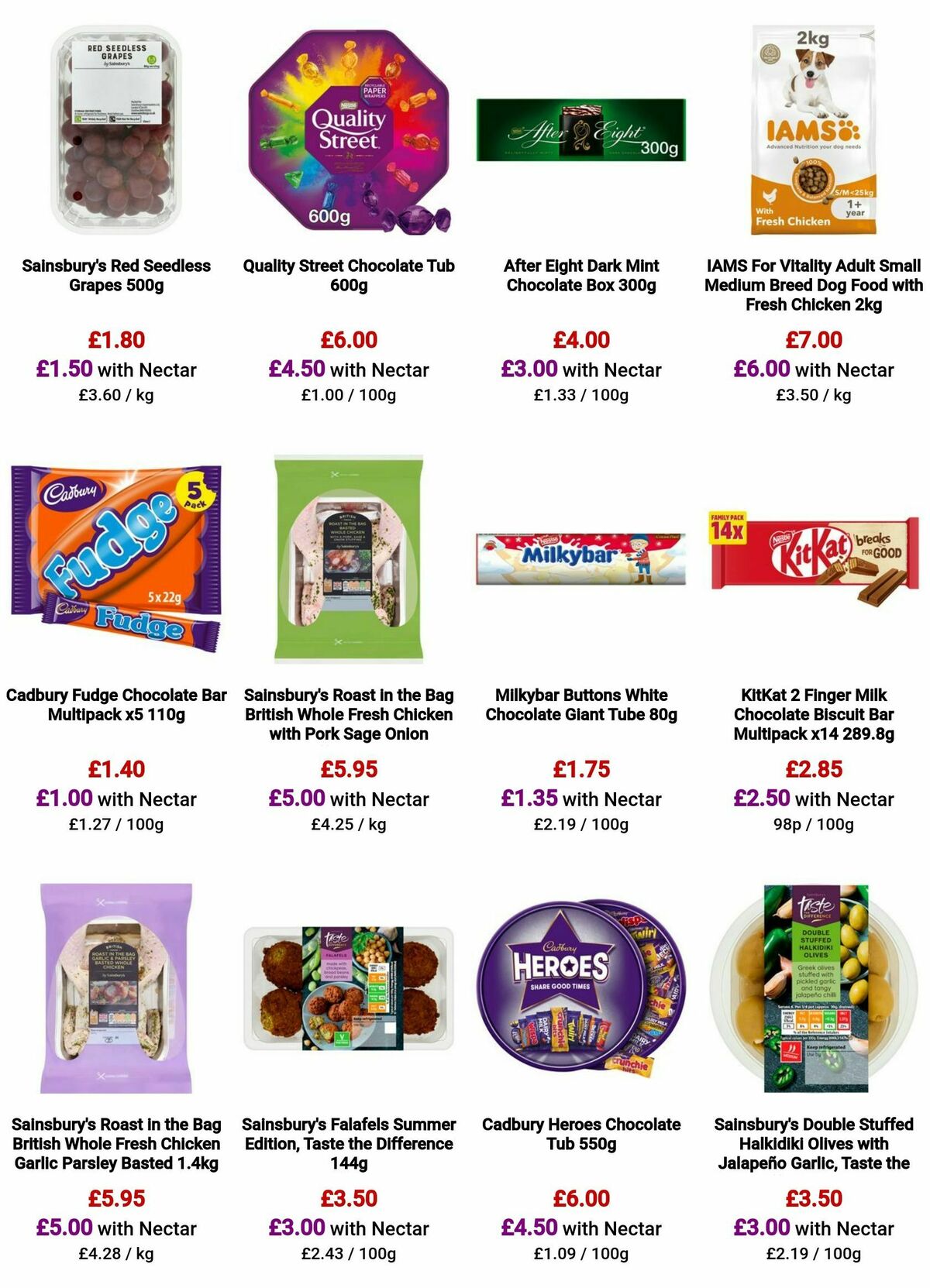 Sainsbury's Offers from 17 October