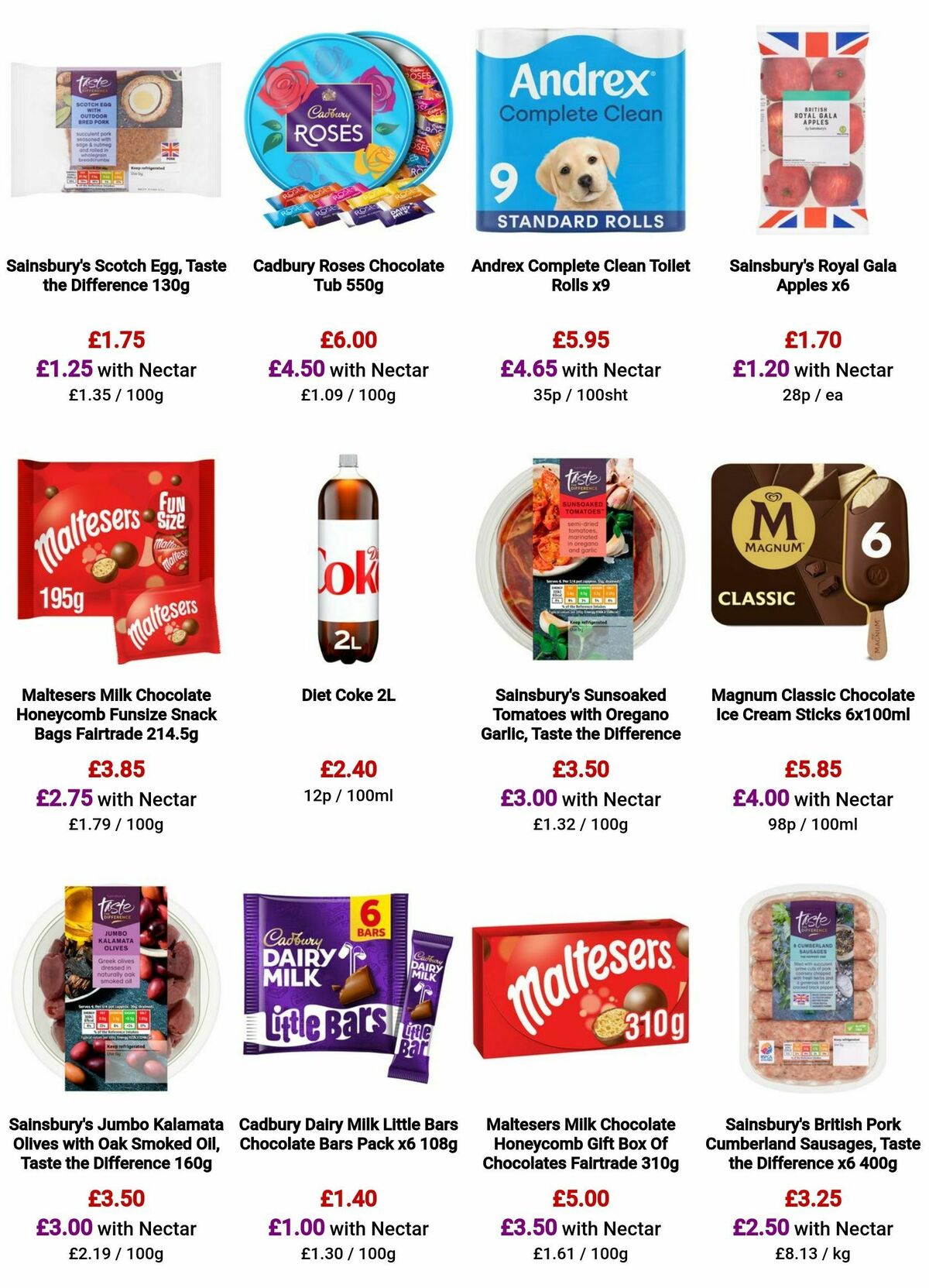 Sainsbury's Offers from 17 October