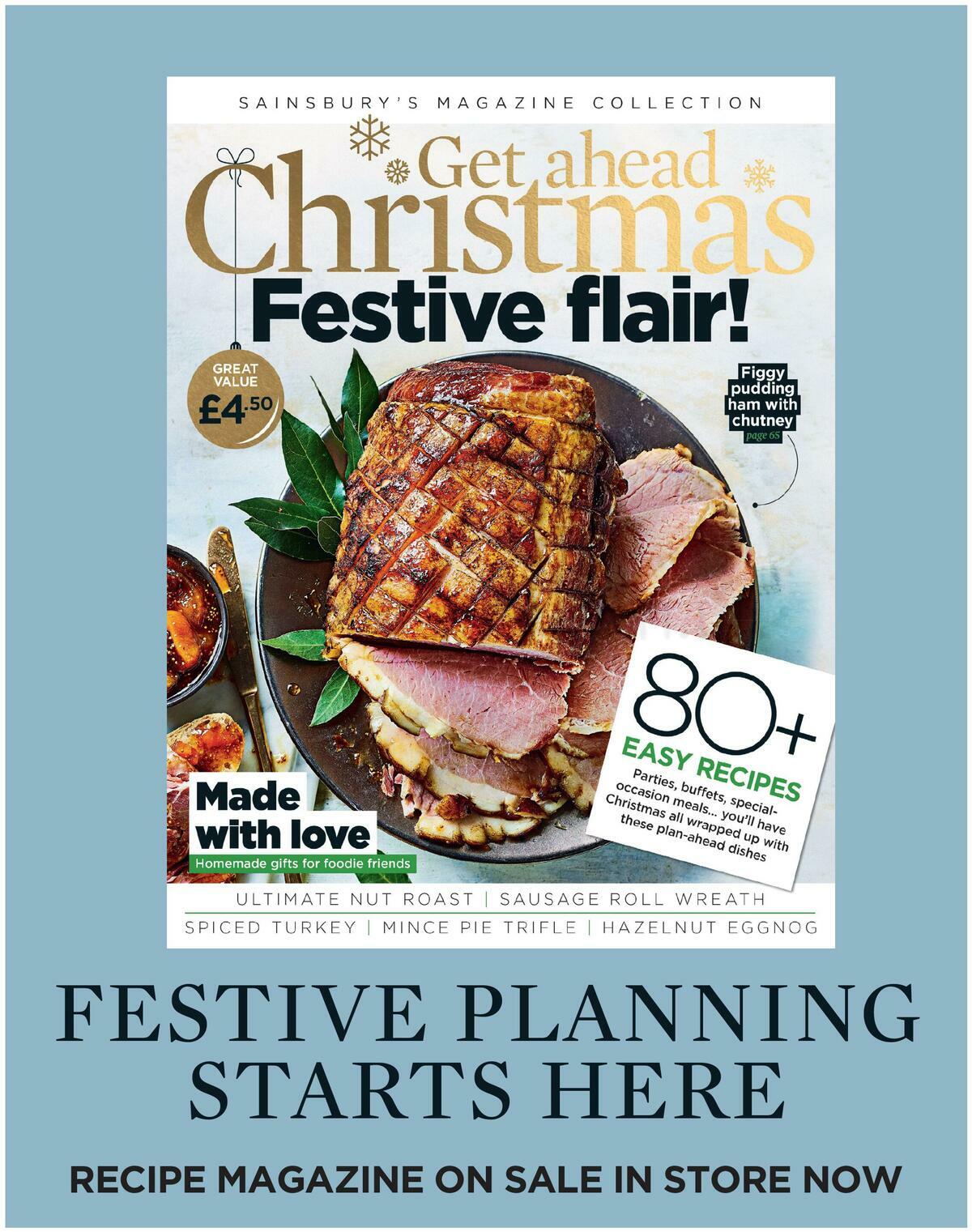 Sainsbury's Magazine November Offers from 1 November