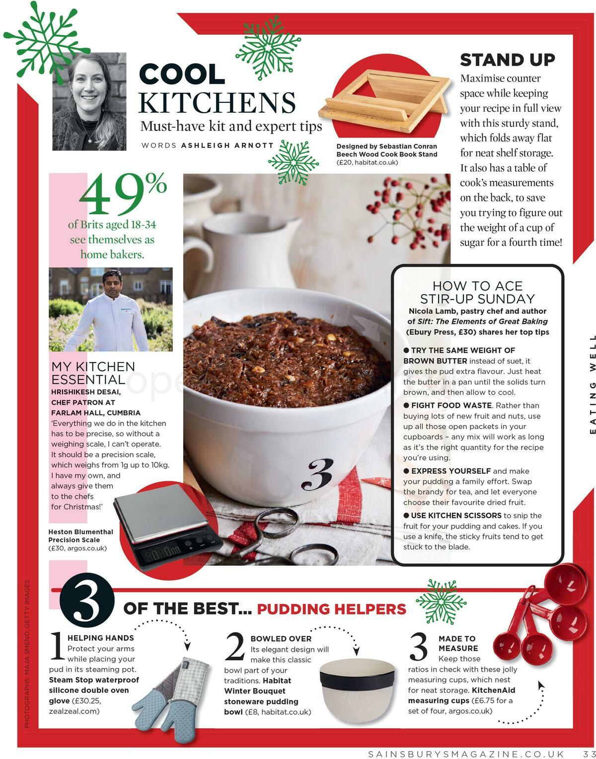 Sainsbury's Magazine November Offers from 1 November