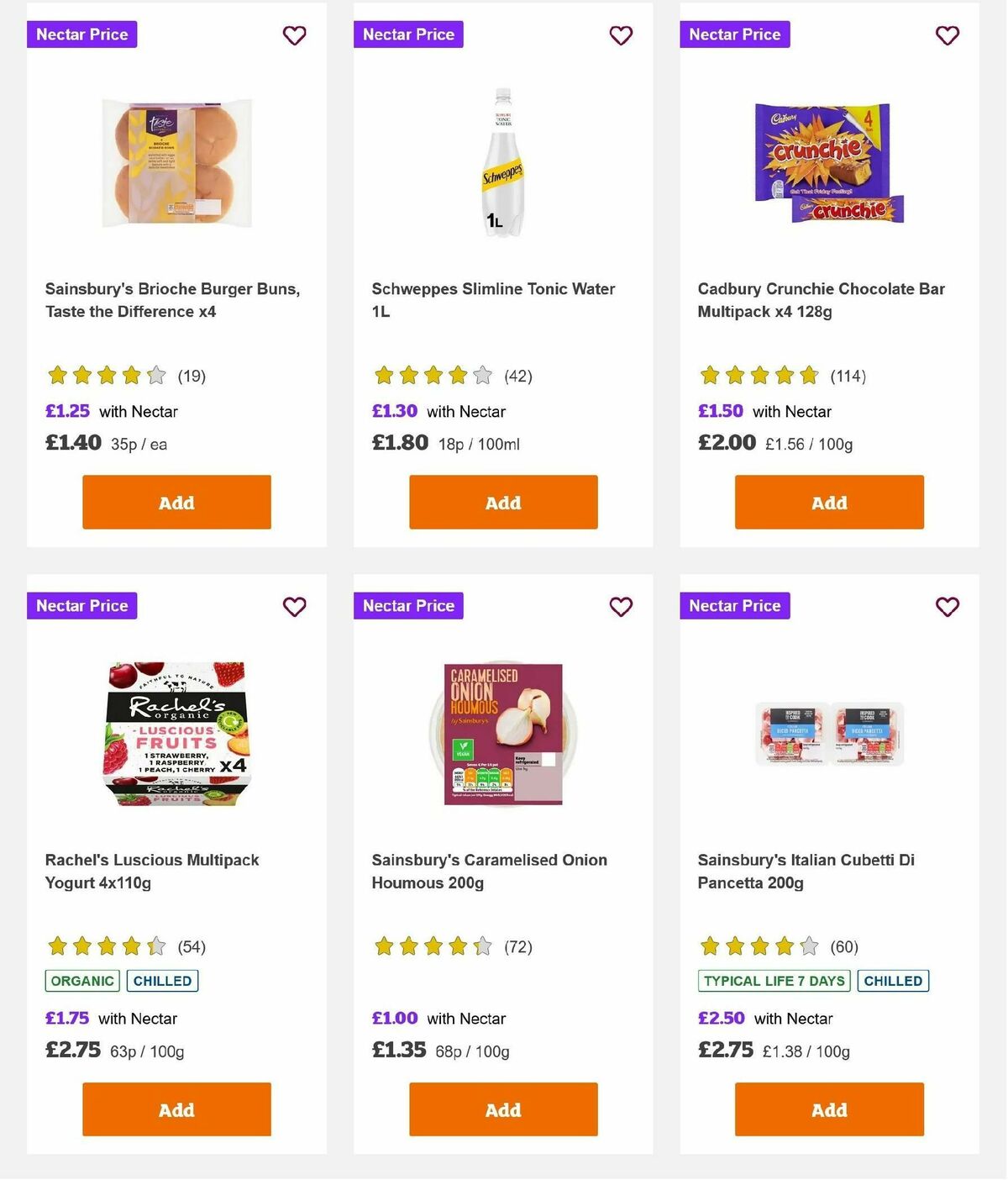 Sainsbury's Offers from 1 November