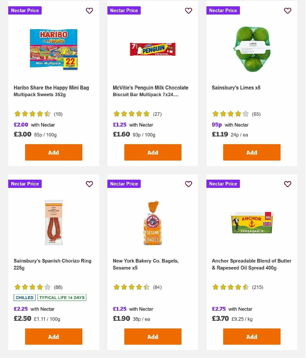 Sainsbury's Offers from 1 November