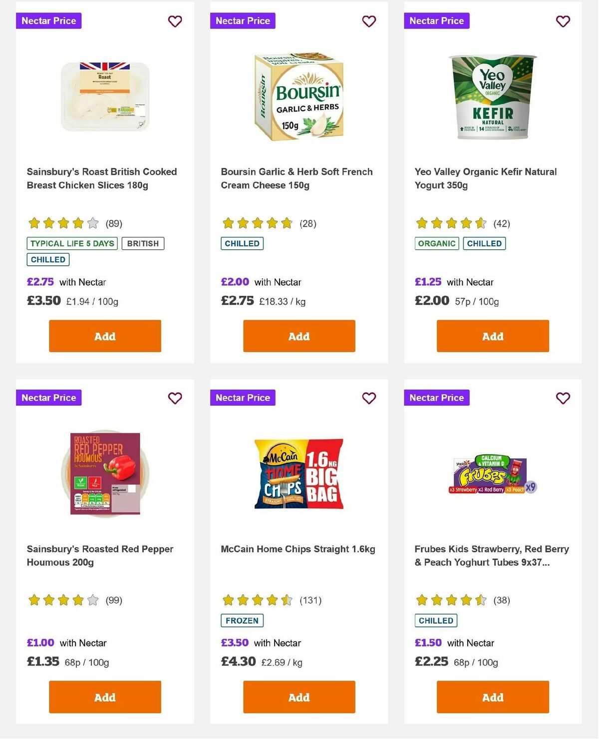 Sainsbury's Offers from 7 November