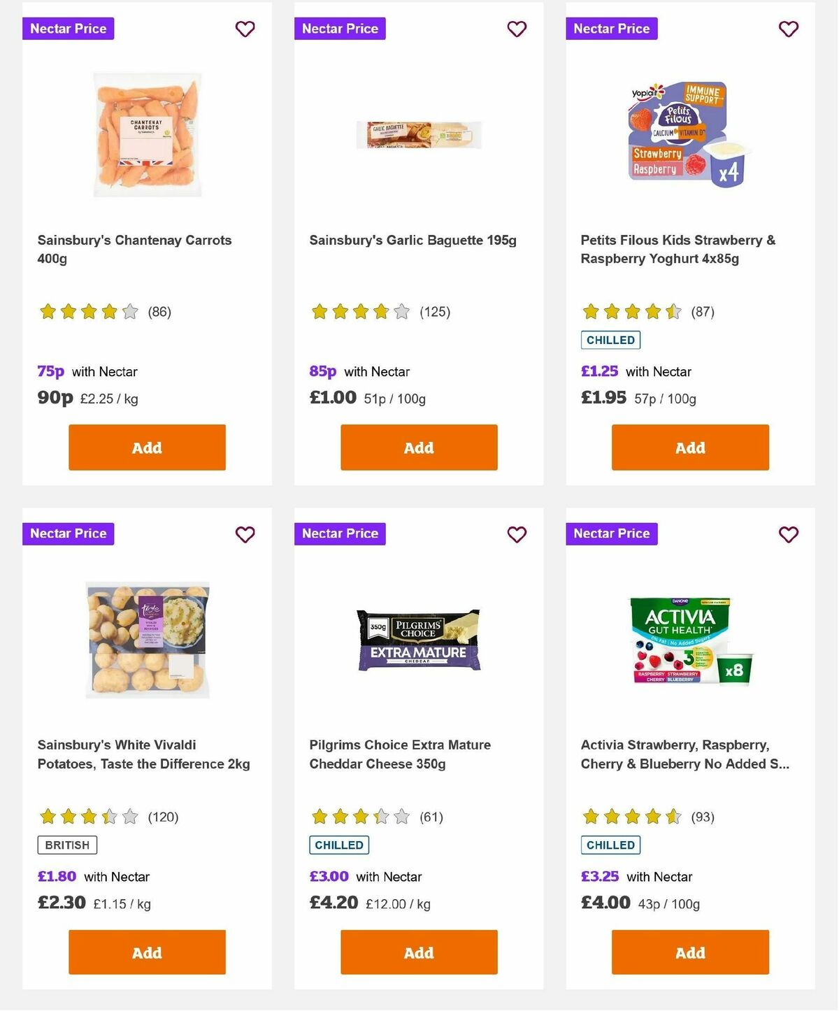 Sainsbury's Offers from 7 November