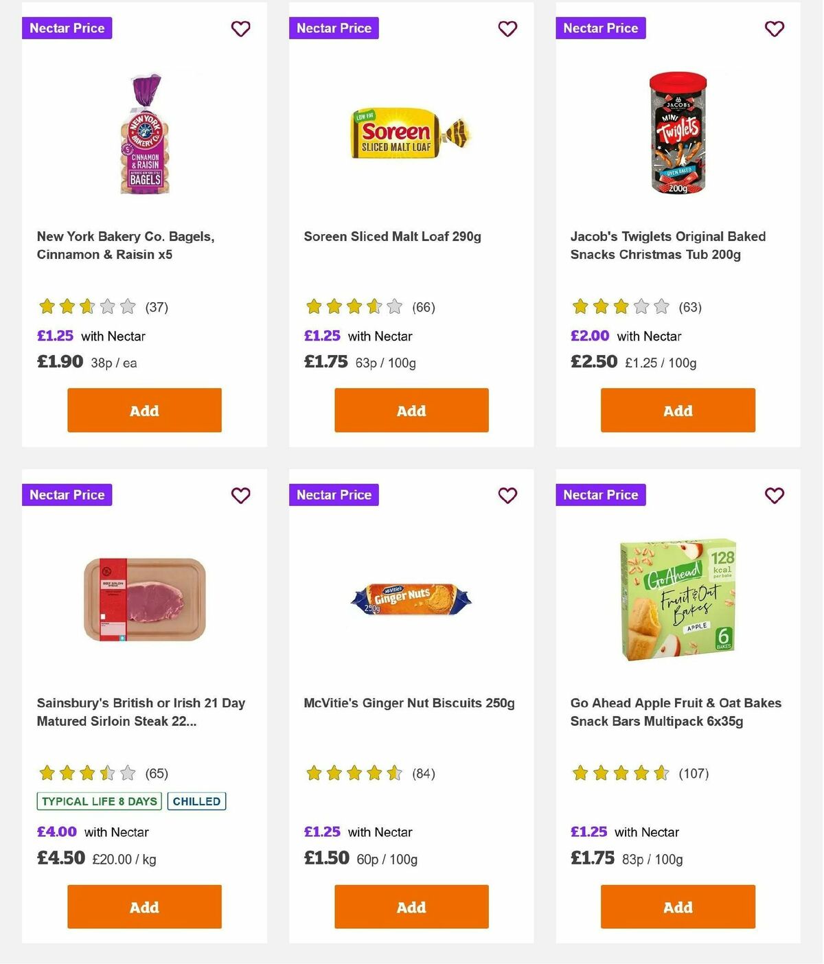 Sainsbury's Offers from 7 November