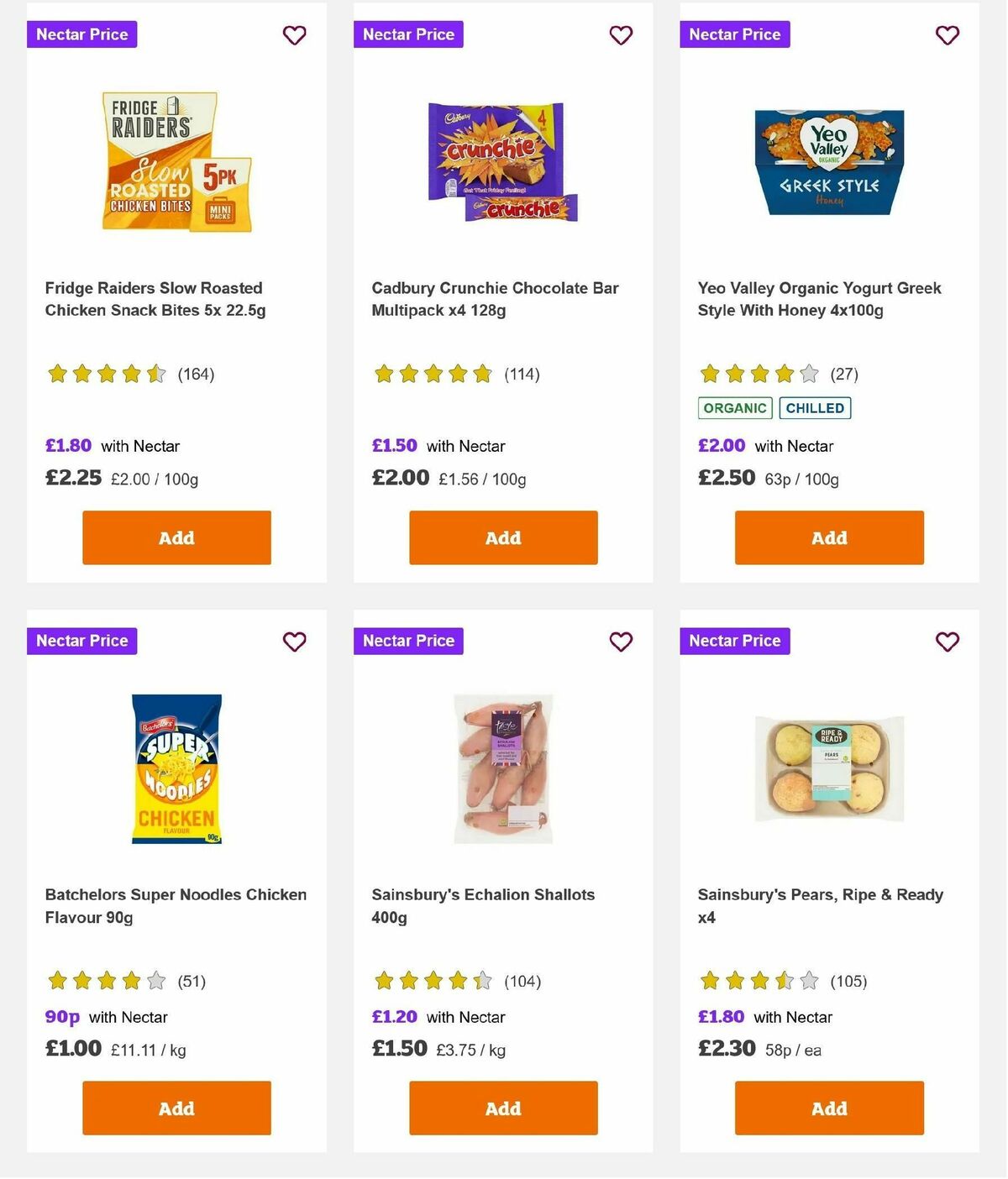 Sainsbury's Offers from 7 November