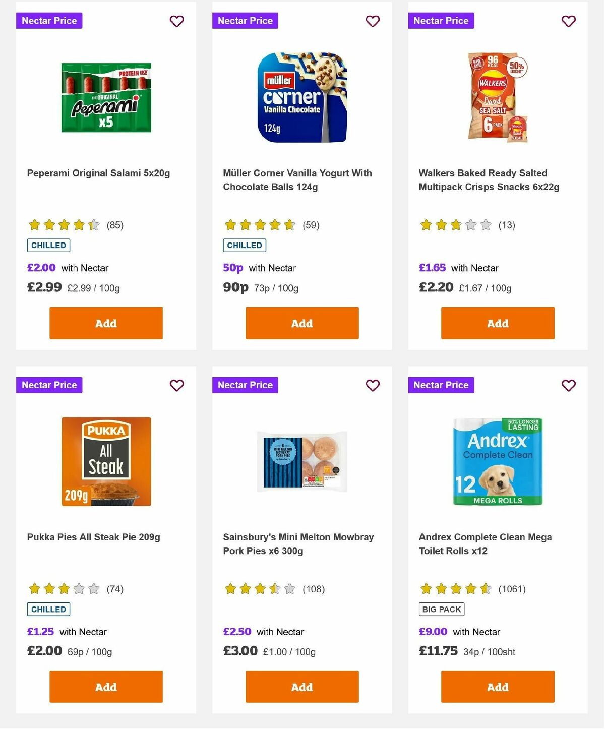 Sainsbury's Offers from 7 November