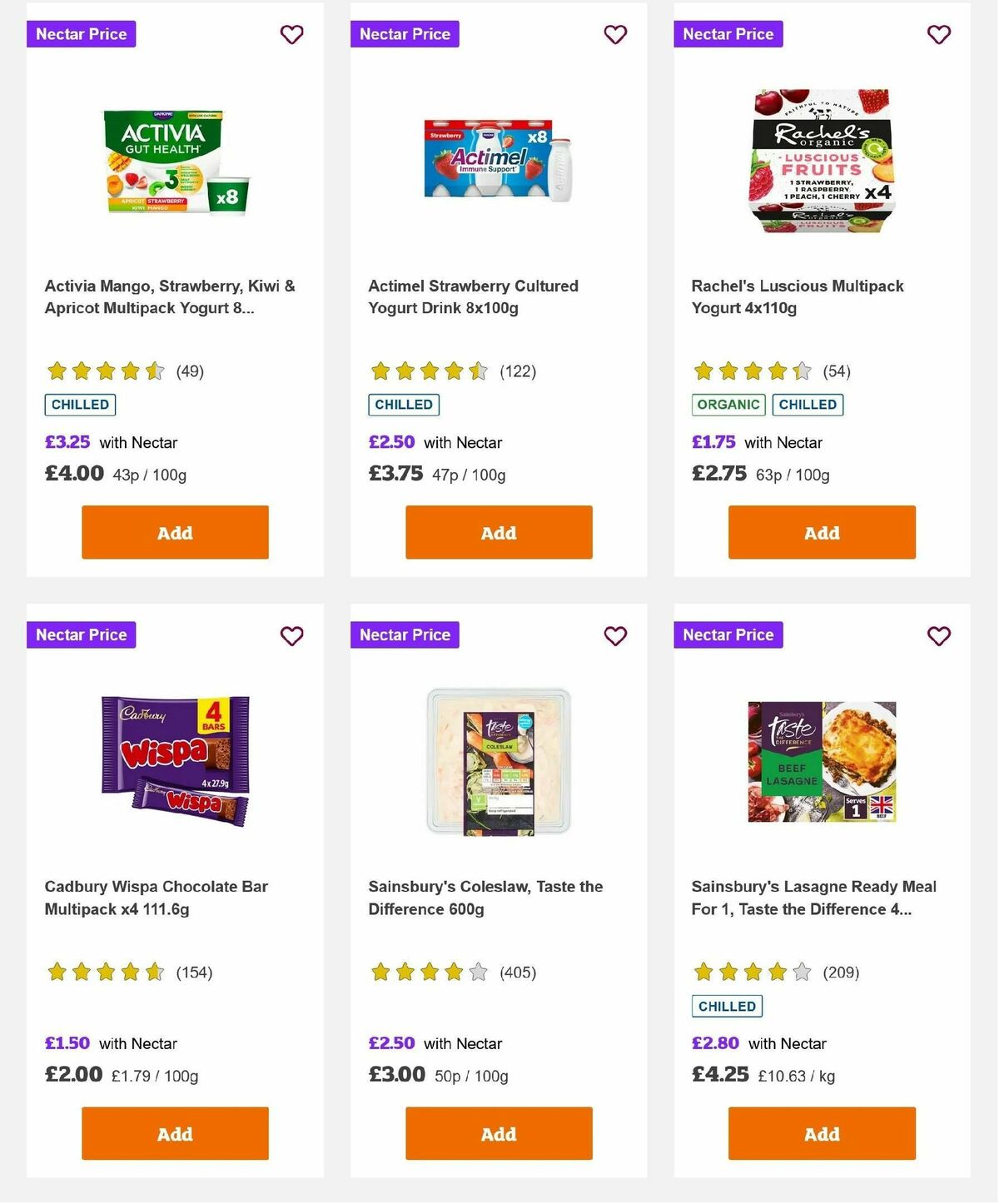 Sainsbury's Offers from 7 November