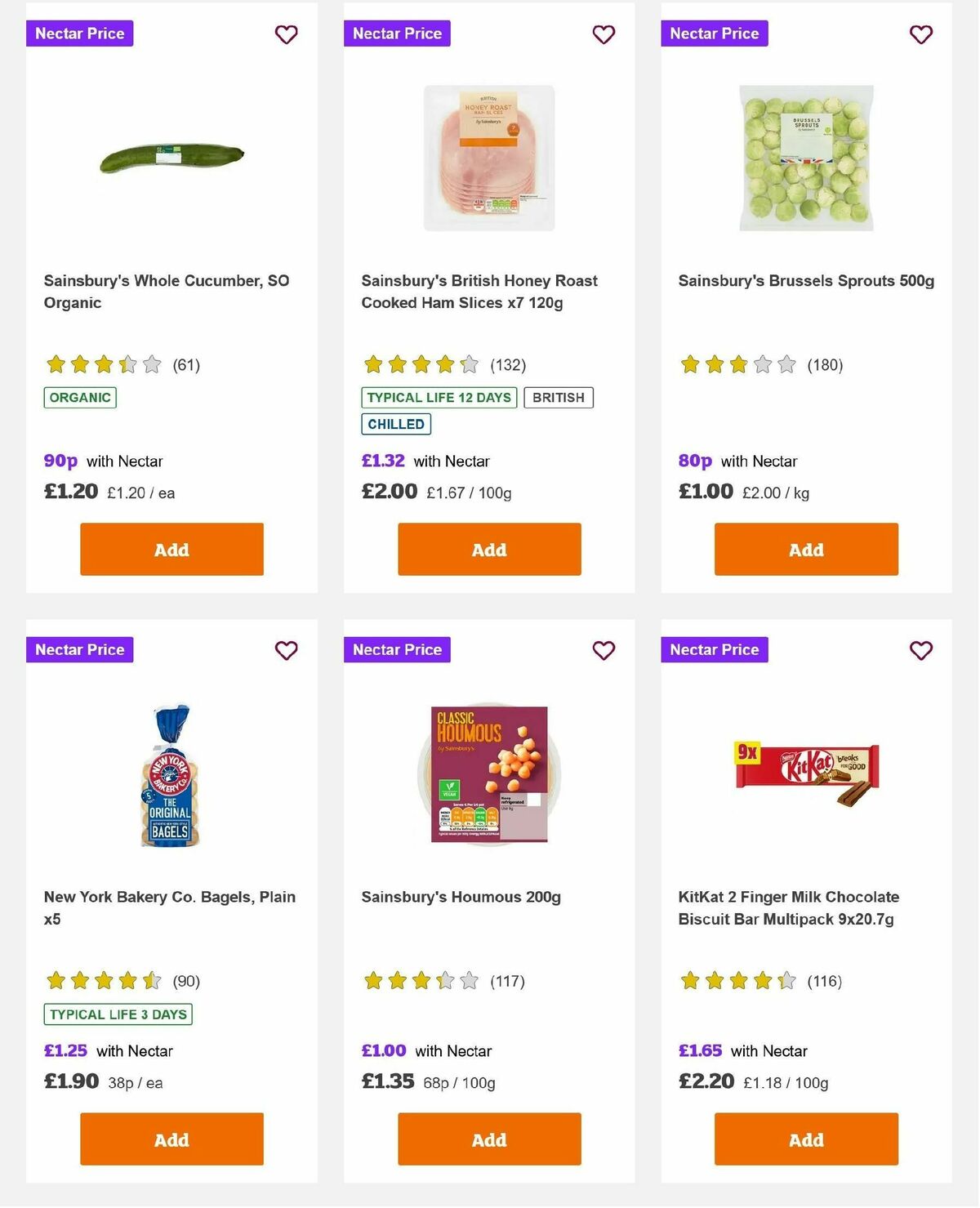 Sainsbury's Offers from 7 November