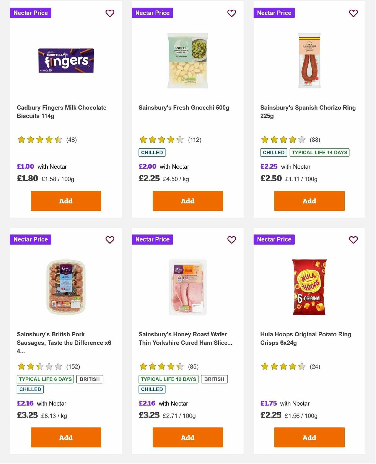 Sainsbury's Offers from 7 November