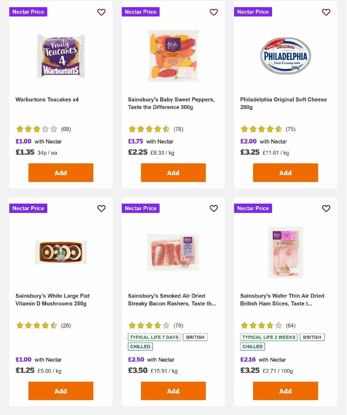 Sainsbury's Offers from 7 November