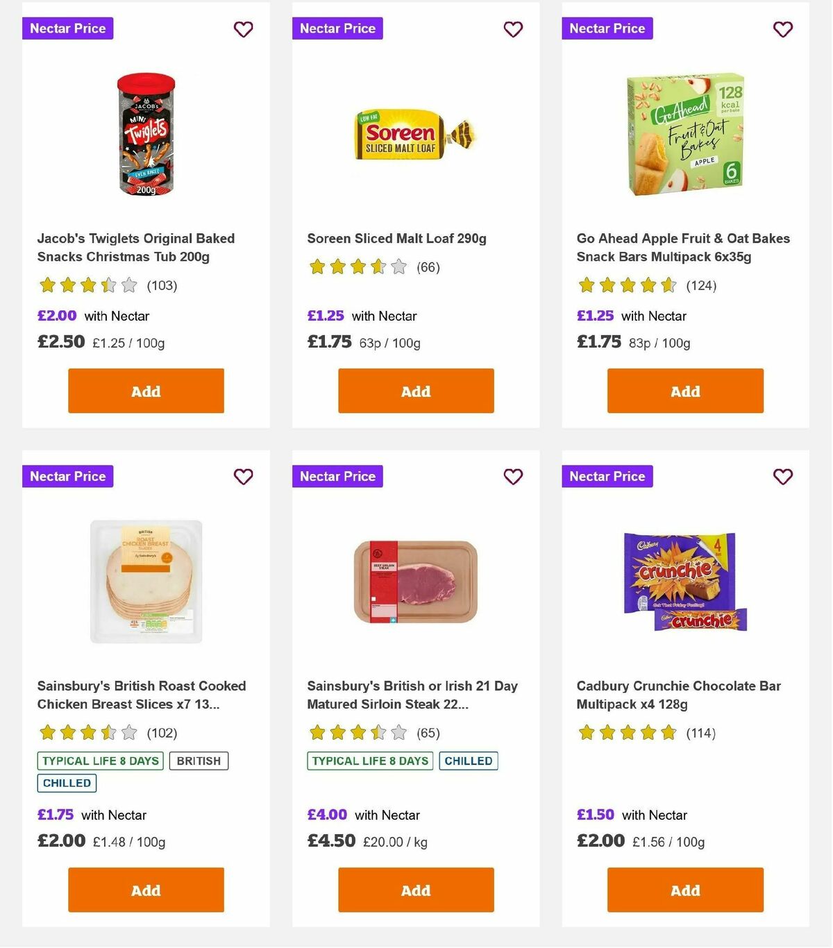 Sainsbury's Offers from 15 November