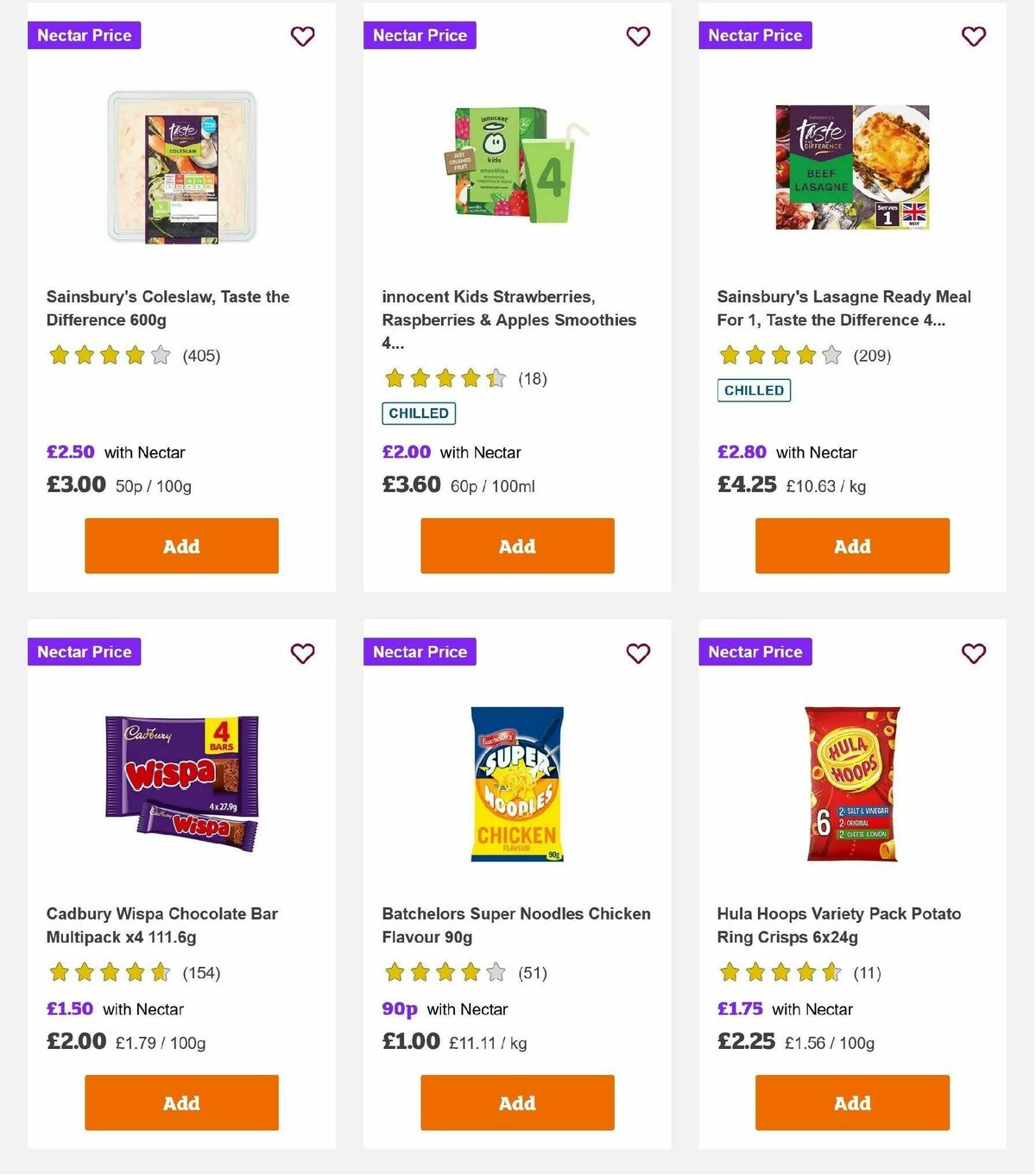 Sainsbury's Offers from 15 November