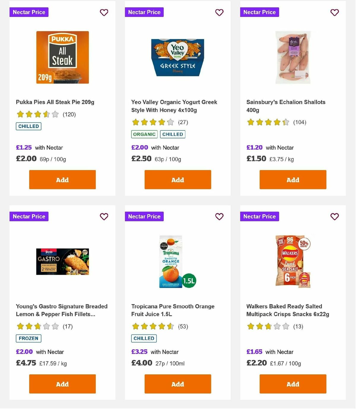 Sainsbury's Offers from 15 November