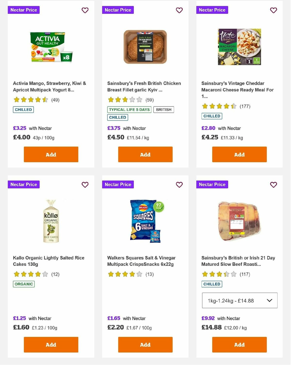 Sainsbury's Offers from 15 November