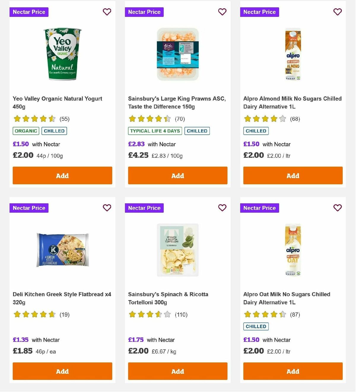 Sainsbury's Offers from 29 November