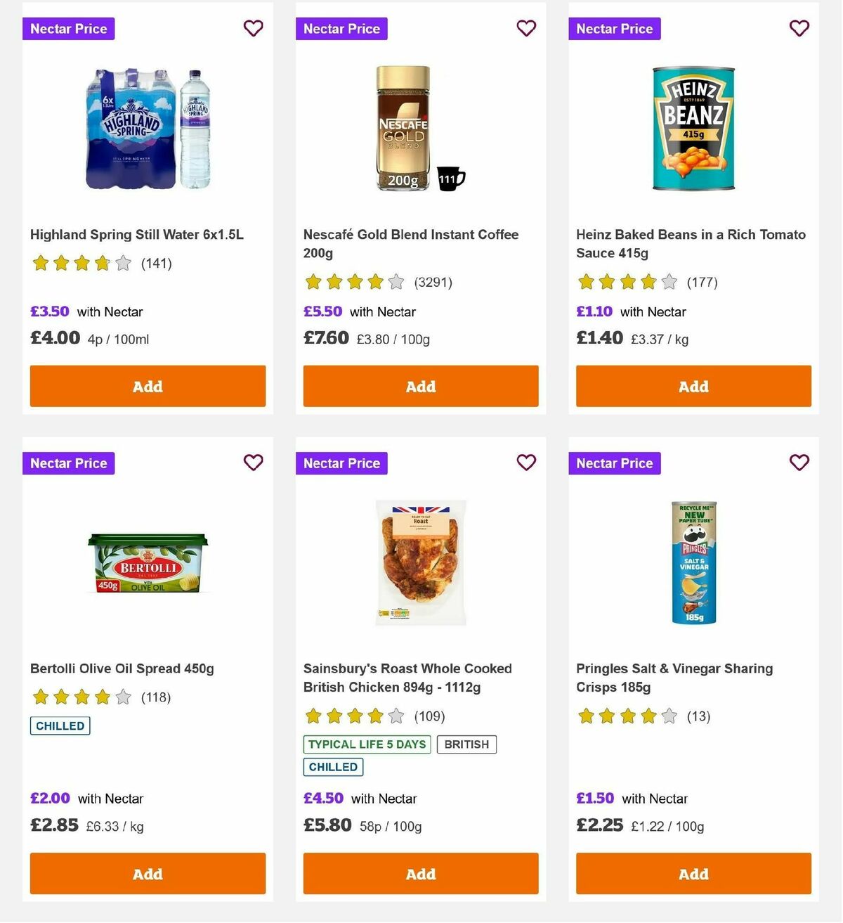 Sainsbury's Offers from 29 November