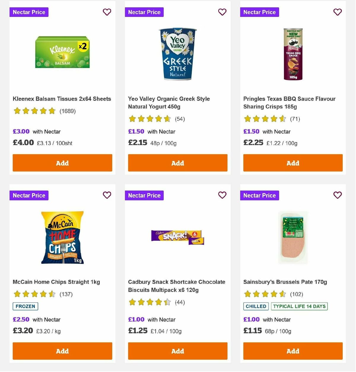 Sainsbury's Offers from 29 November