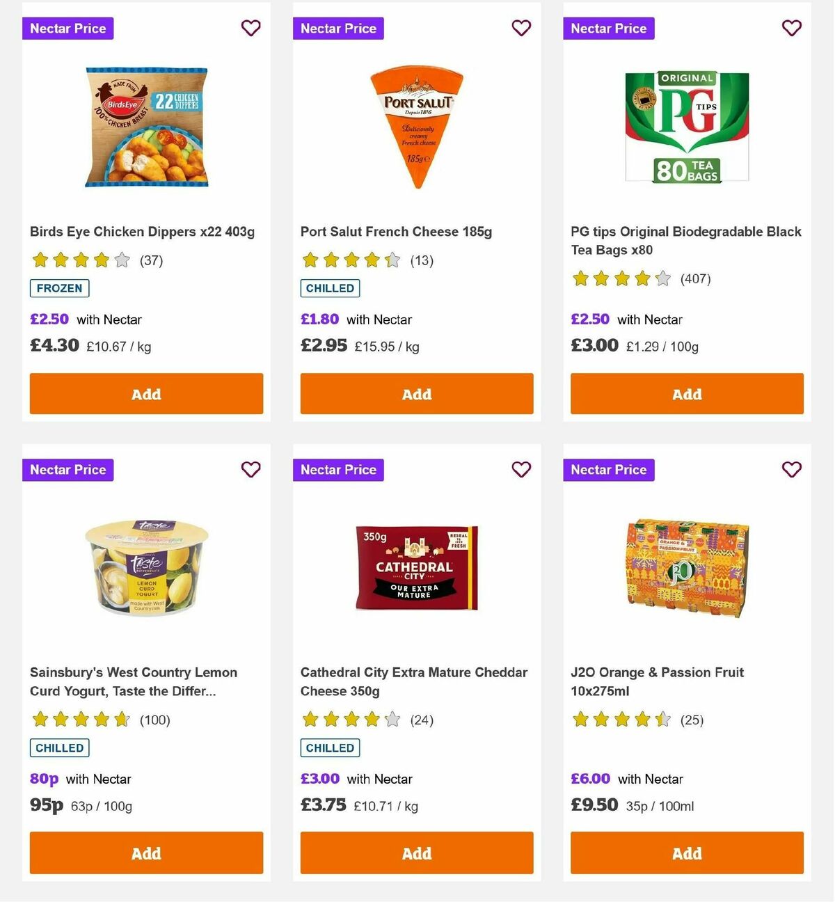 Sainsbury's Offers from 29 November