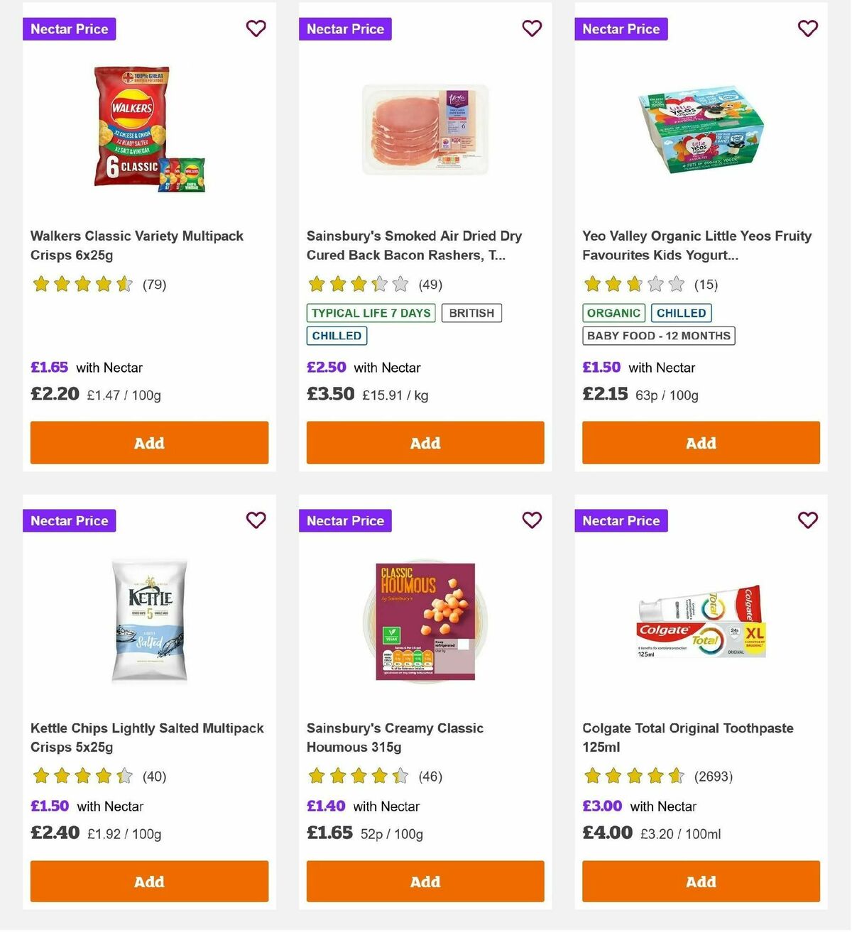 Sainsbury's Offers from 29 November