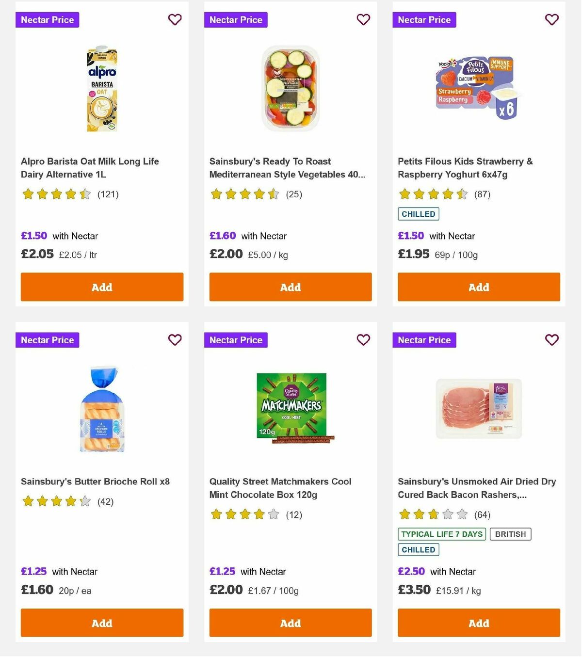 Sainsbury's Offers from 29 November