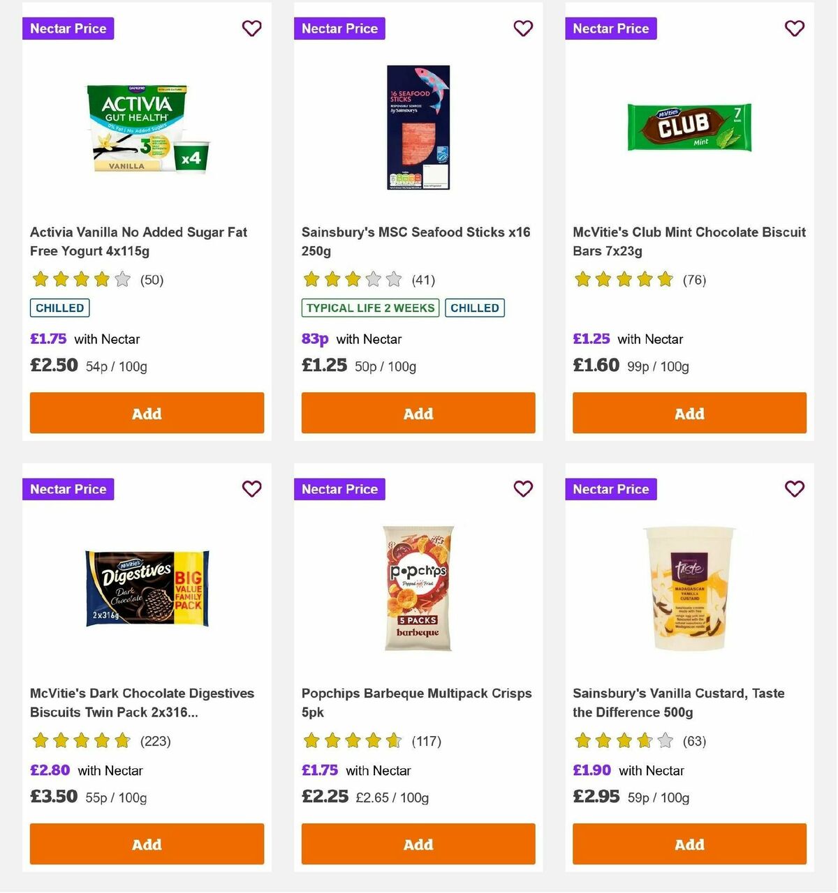 Sainsbury's Offers from 29 November