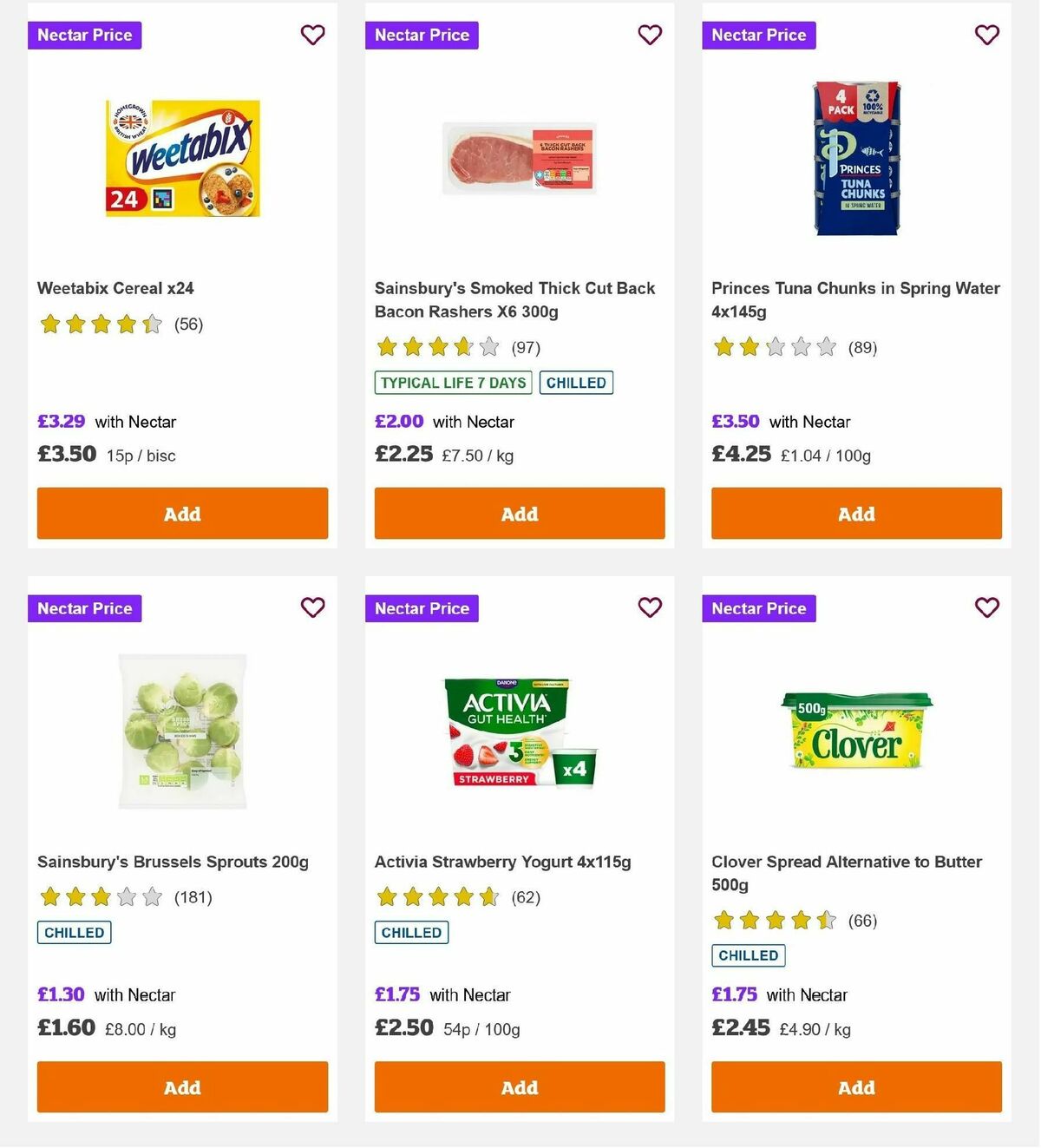 Sainsbury's Offers from 29 November