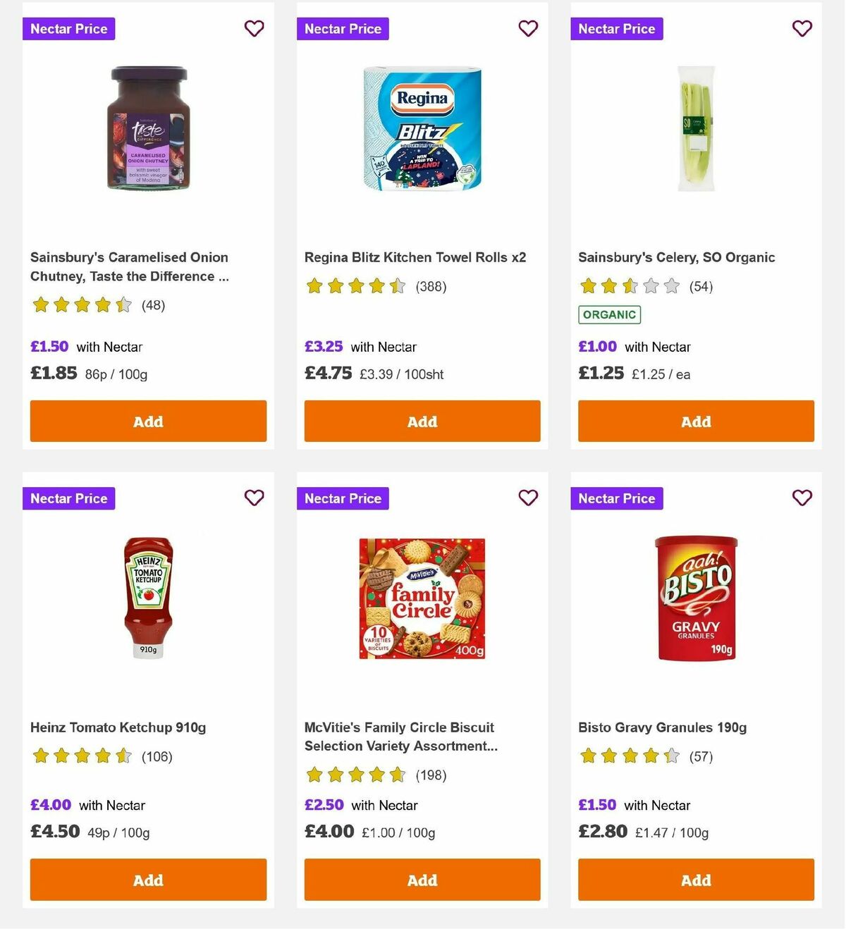 Sainsbury's Offers from 13 December