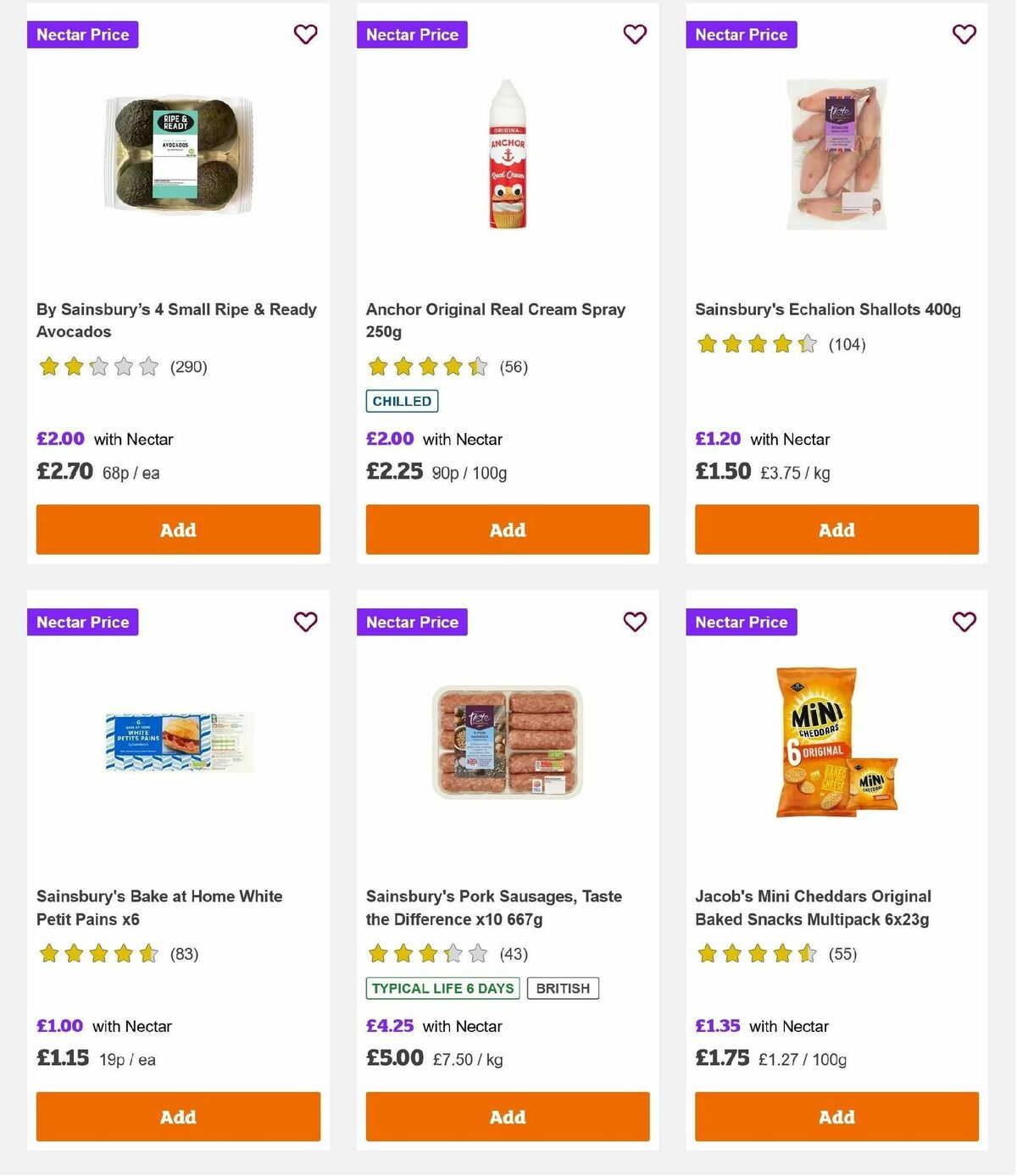 Sainsbury's Offers from 13 December