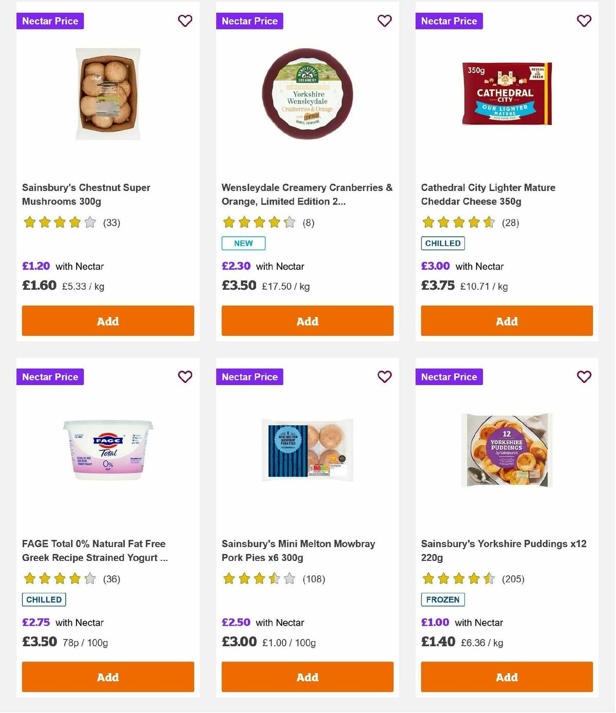 Sainsbury's Offers from 13 December