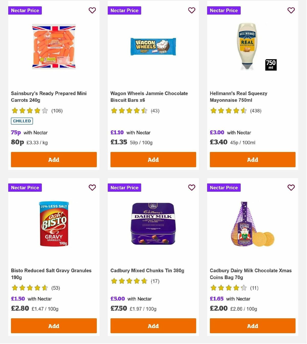 Sainsbury's Offers from 13 December