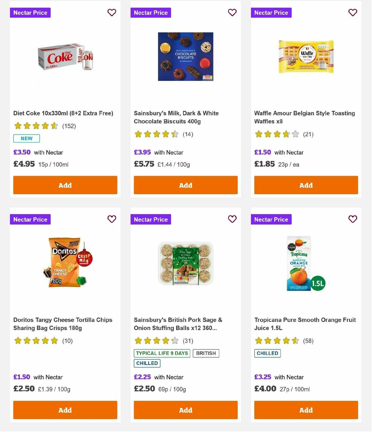 Sainsbury's Offers from 13 December